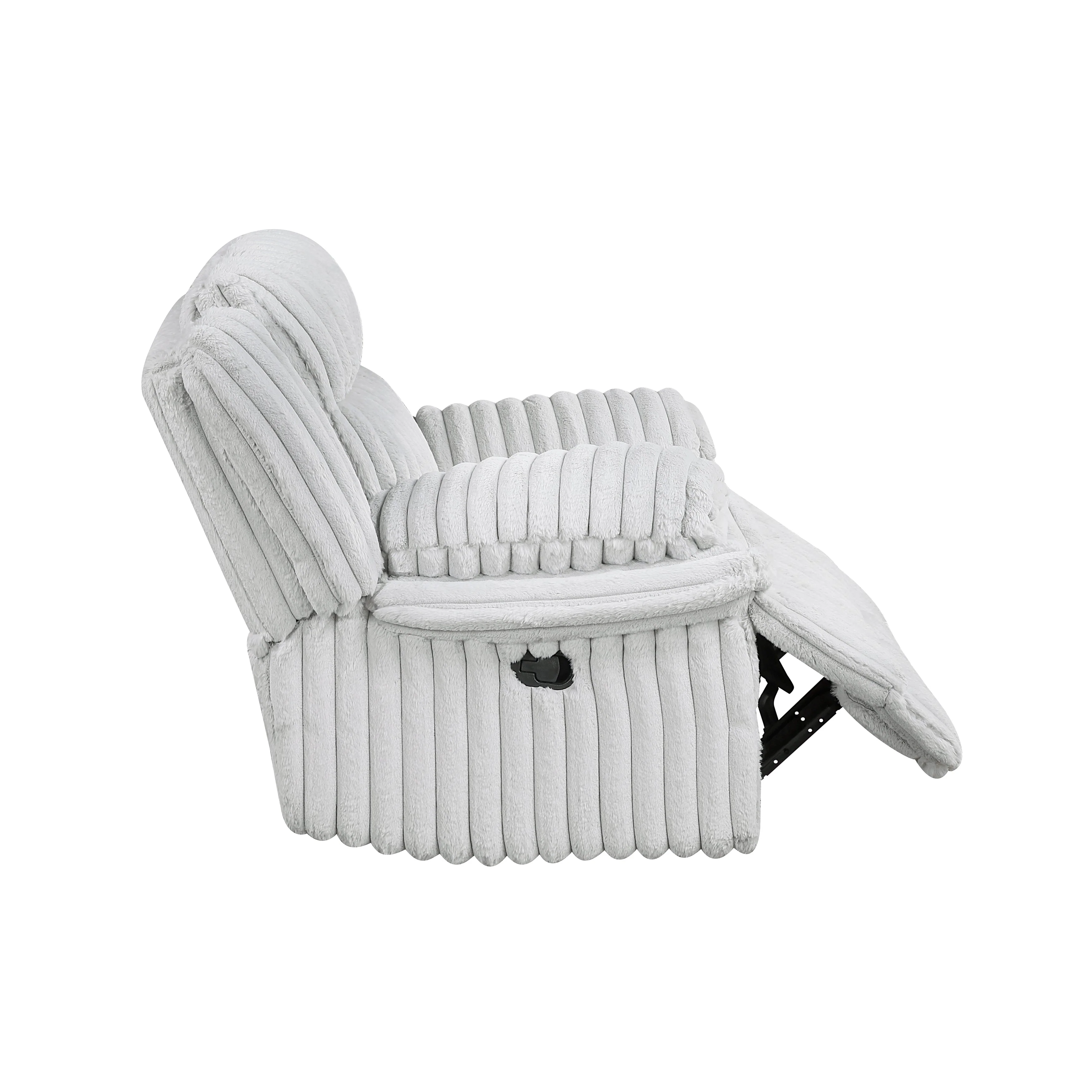 Goodland Gray Glider Reclining Chair - Image 9