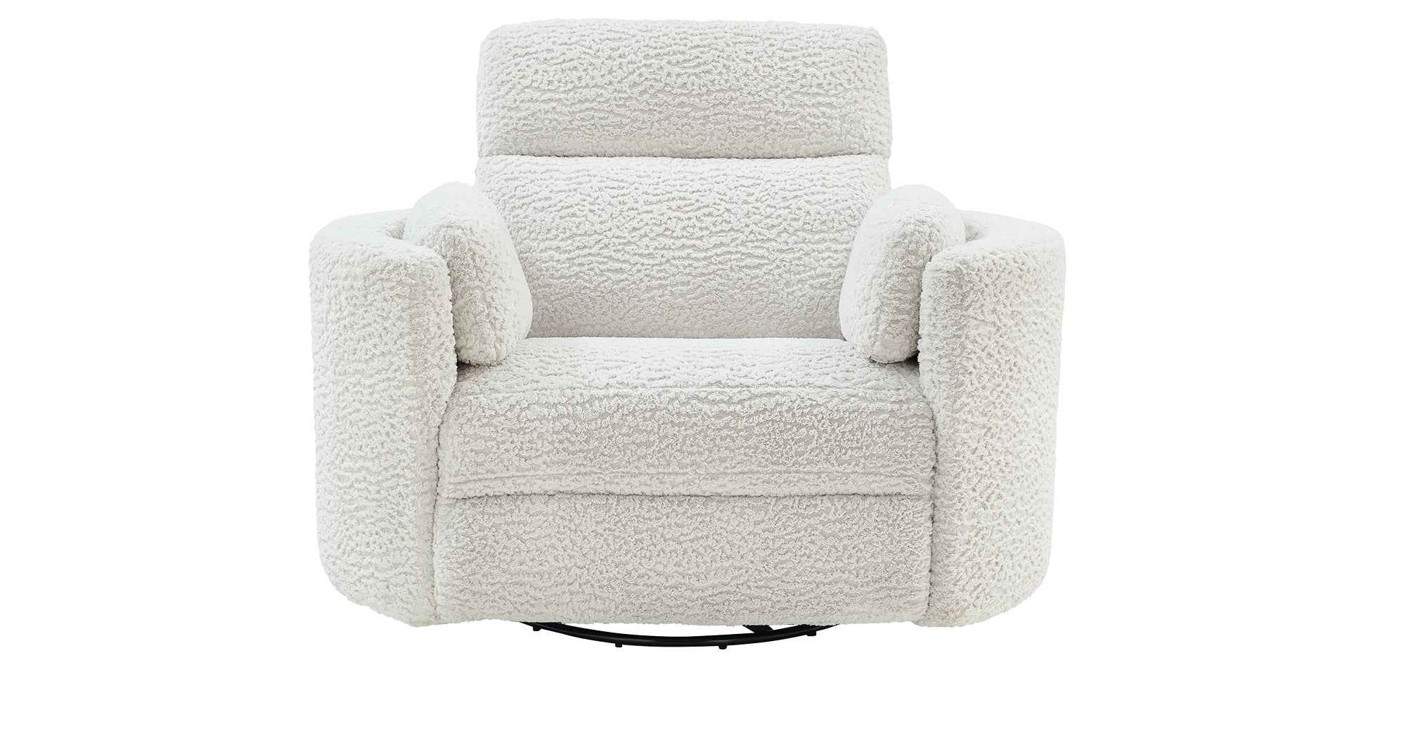 Gosaldo Silver Swivel Power Glider Recliner - Image 3