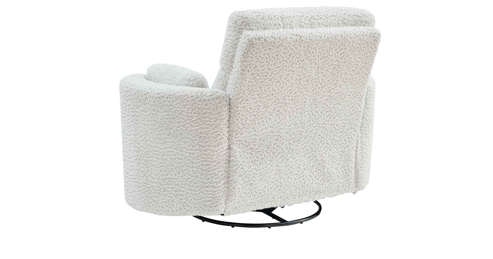 Gosaldo Silver Swivel Power Glider Recliner - Image 4