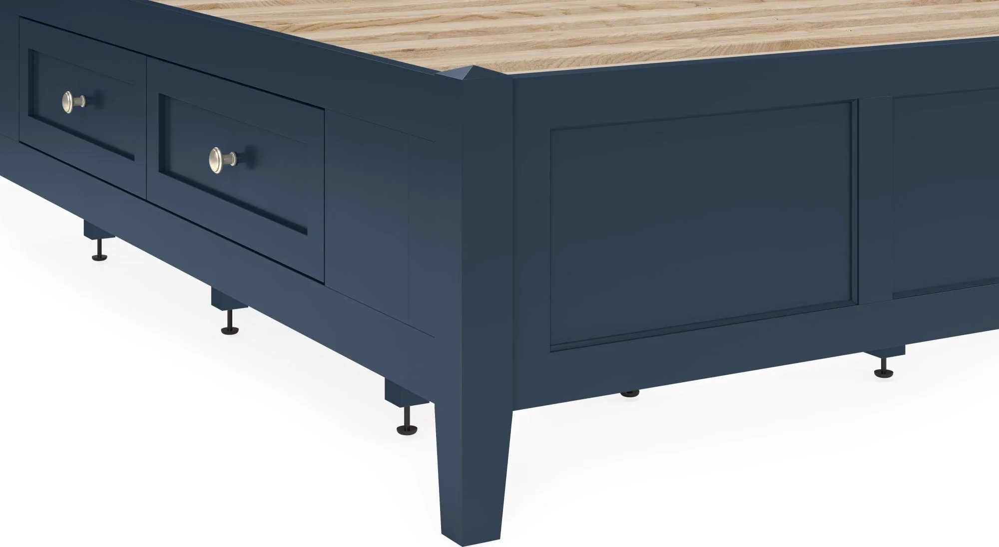 Grace Blueberry Twin Storage Bed - Image 6