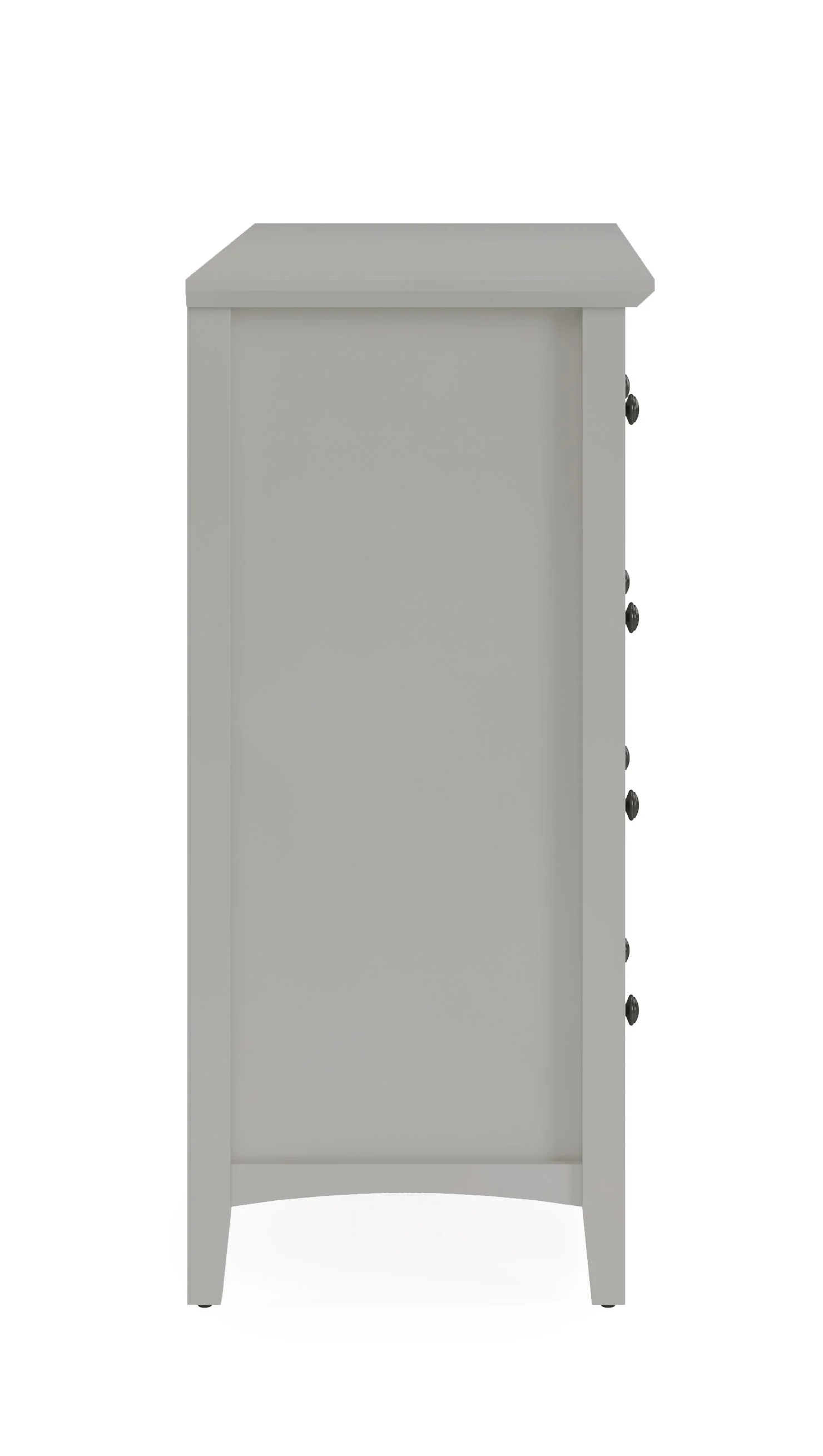 Grace Eight Drawer Dresser in Elephant Gray - Image 5