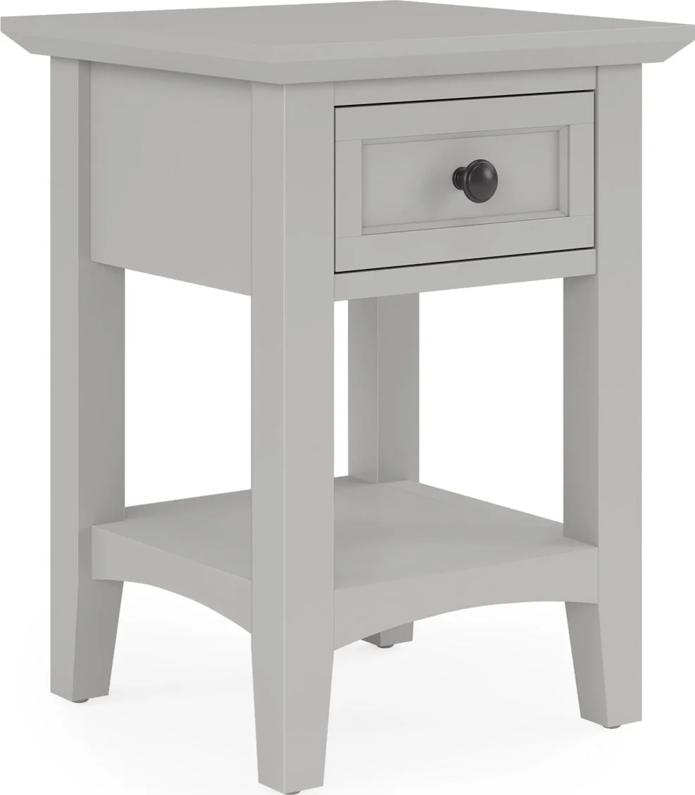 Grace Elephant Grey Drink Table - Image 3
