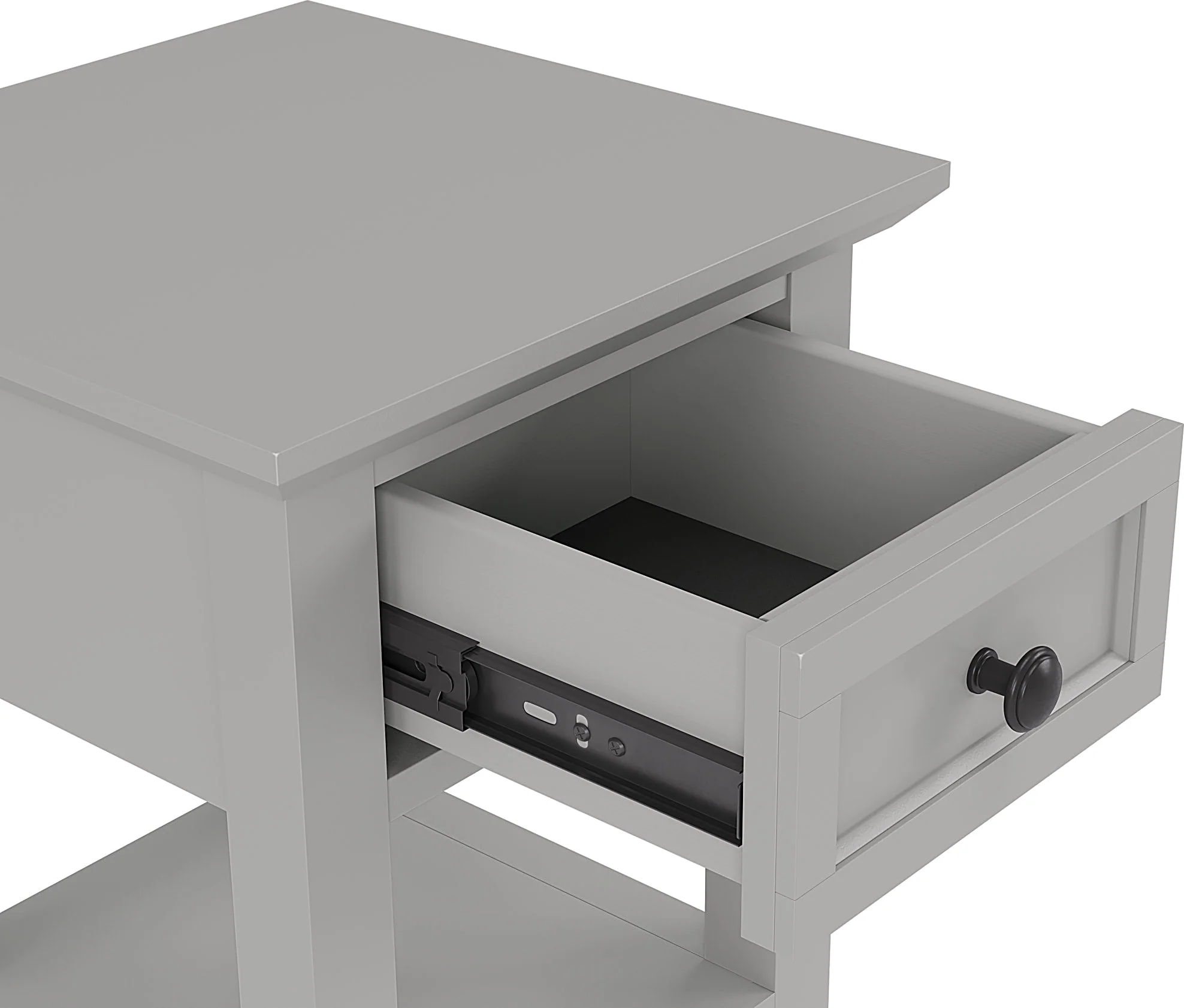 Grace Elephant Grey Drink Table - Image 4