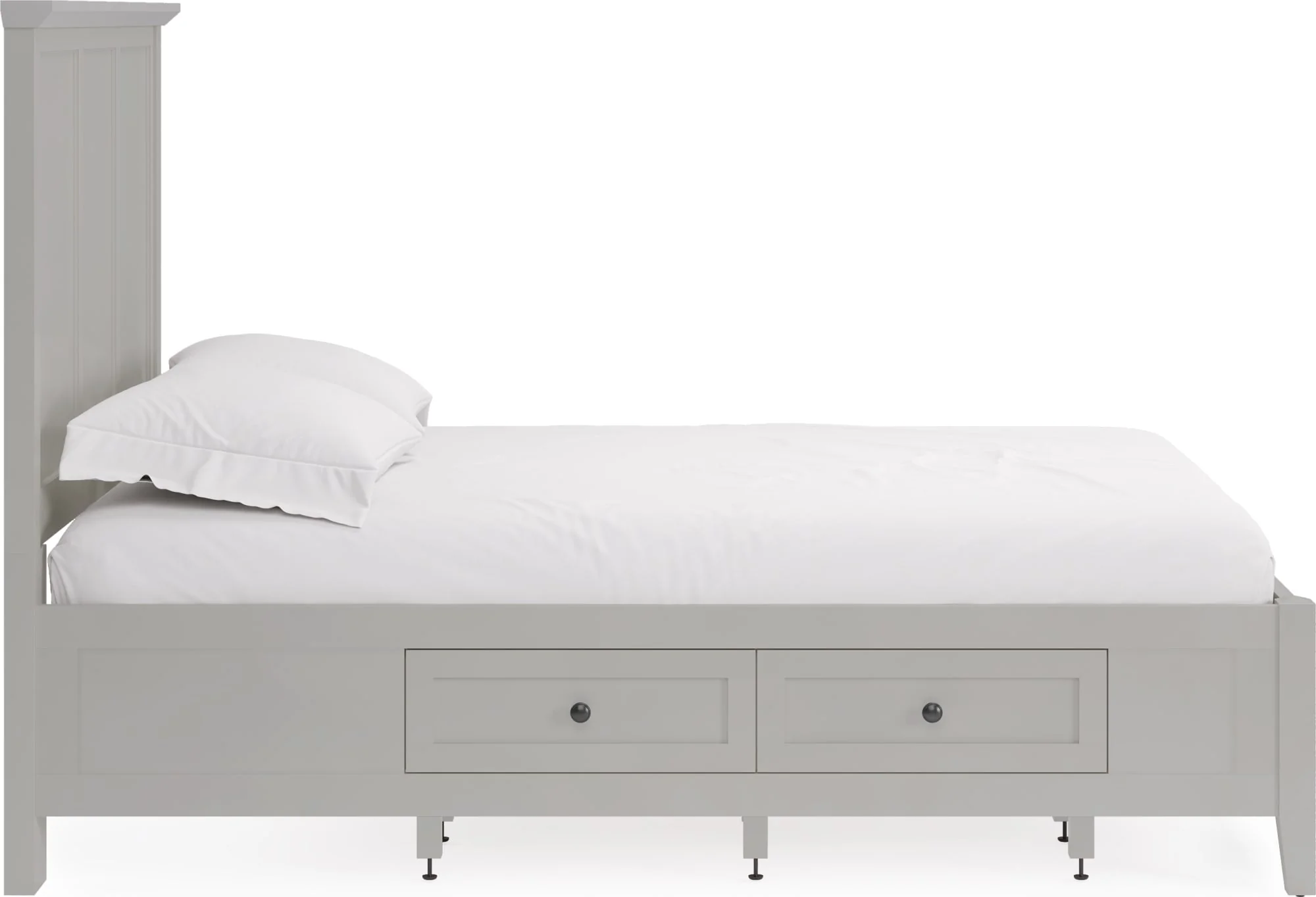 Grace Elephant Grey Twin Storage Bed - Image 5
