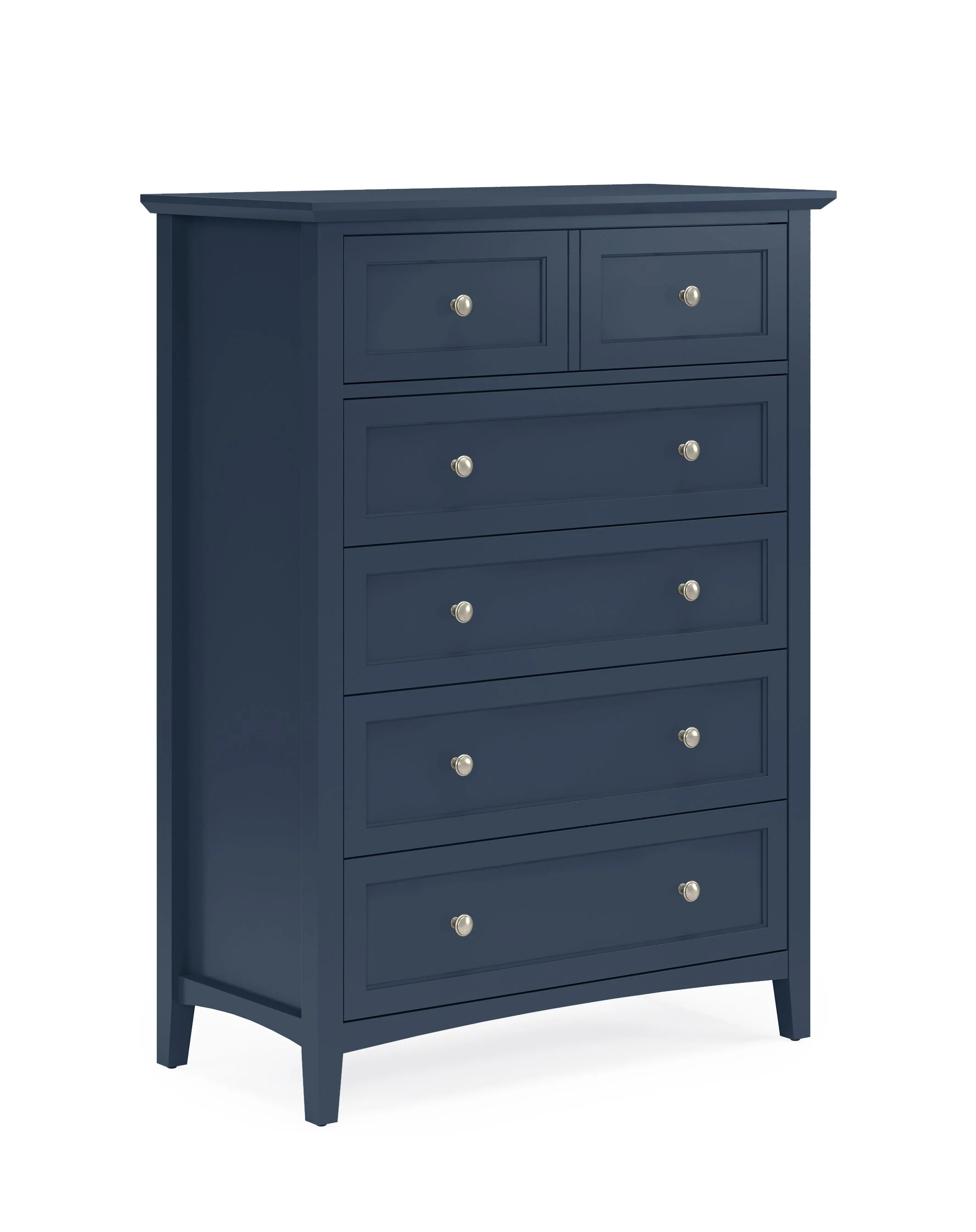 Grace Five Drawer Chest in Blueberry - Image 3