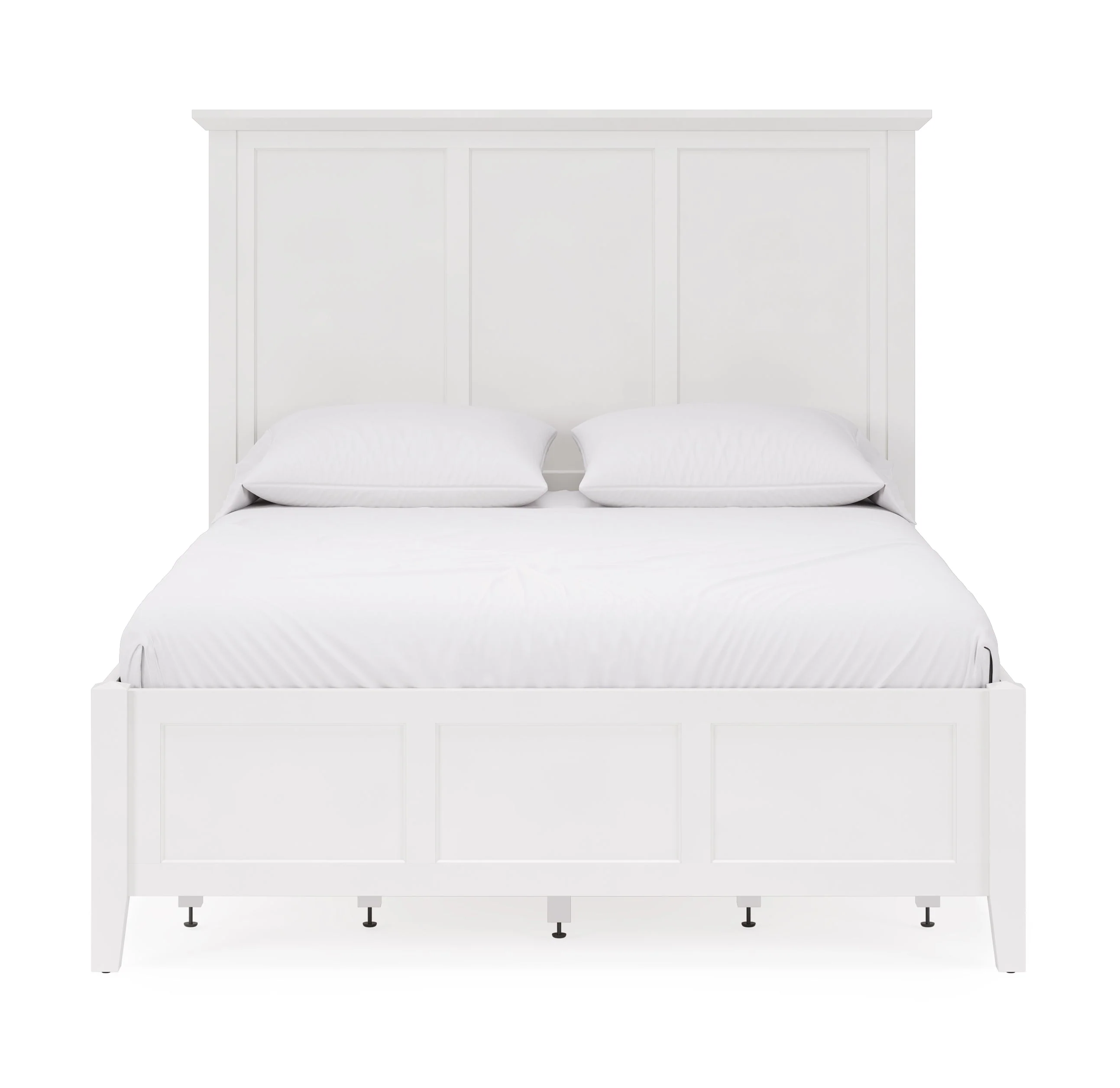 Grace Four Drawer California King Platform Storage Bed in Snowfall White - Image 8