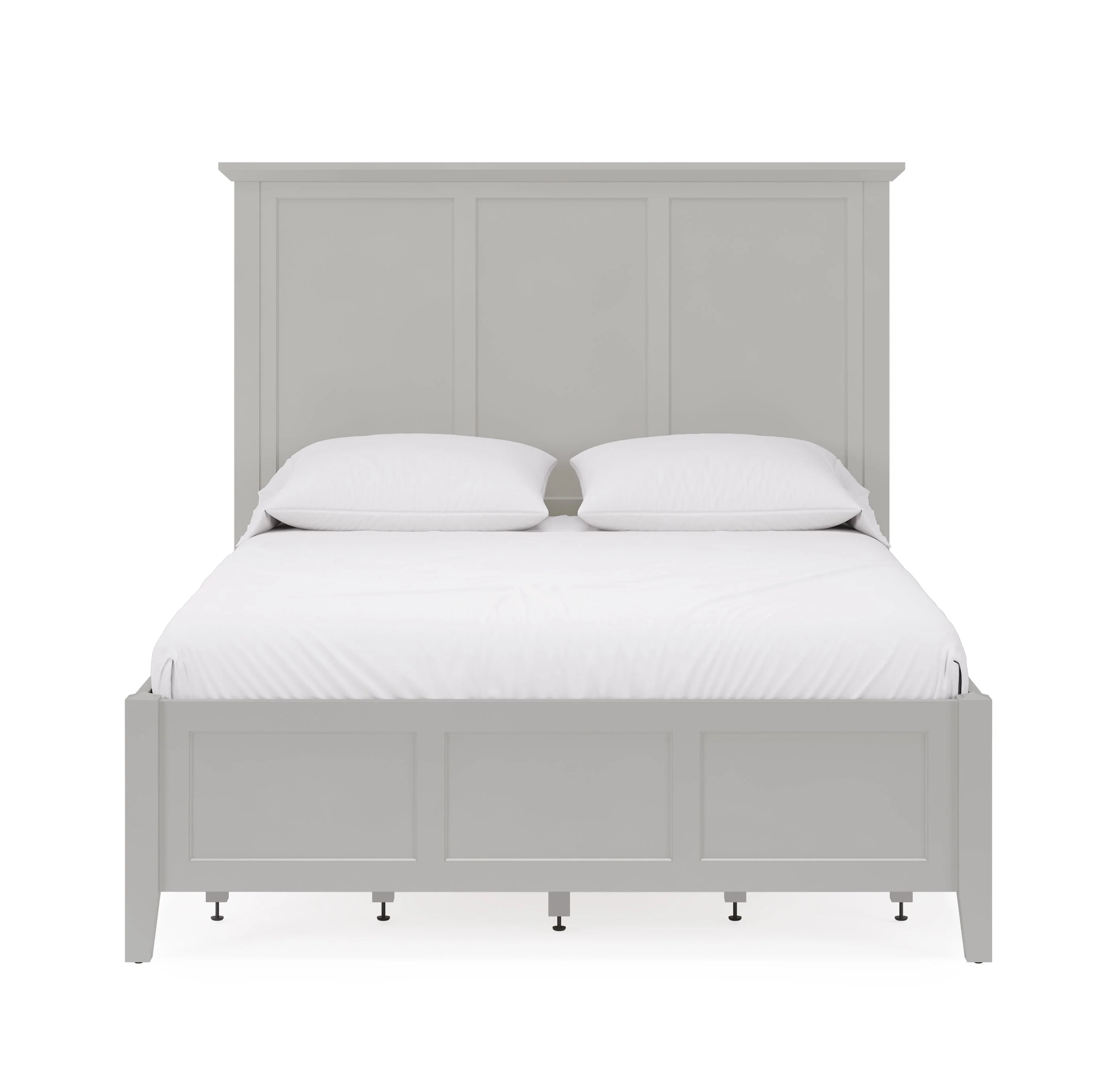 Grace Four Drawer Eastern King Platform Storage Bed in Elephant Gray - Image 2