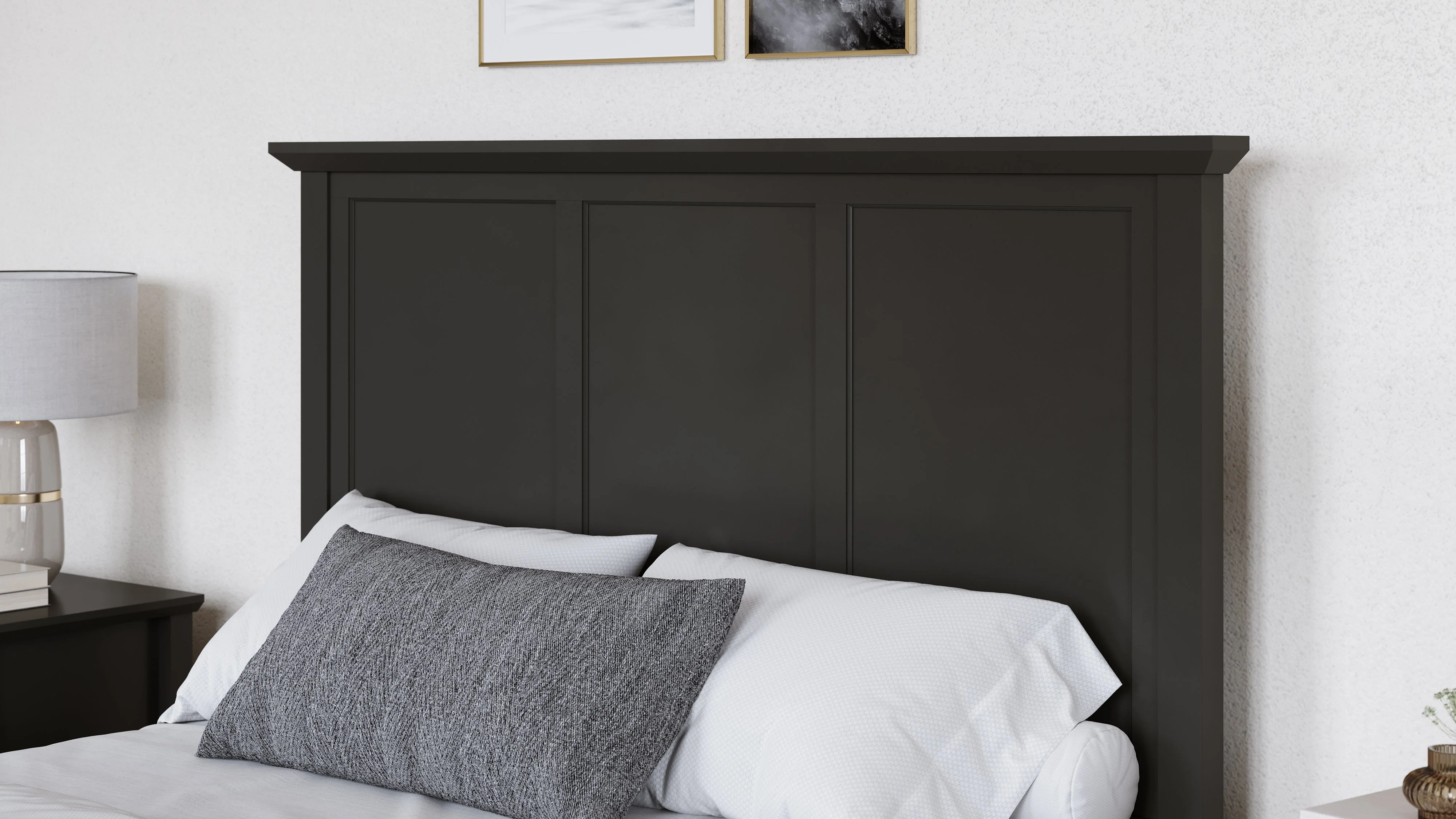 Grace Four Drawer Eastern King Platform Storage Bed in Raven Black - Image 11