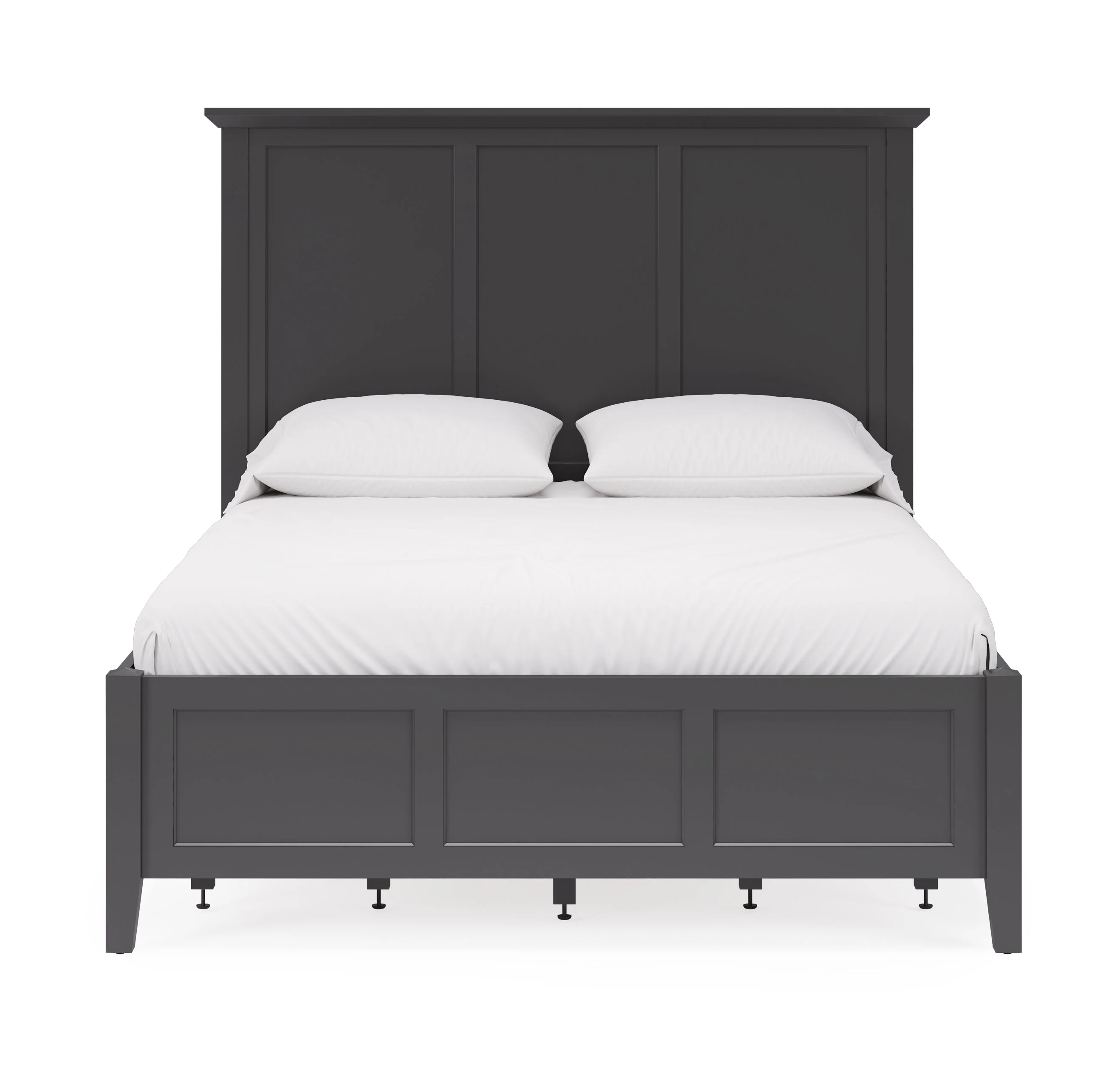 Grace Four Drawer Full Platform Storage Bed in Raven Black - Image 3