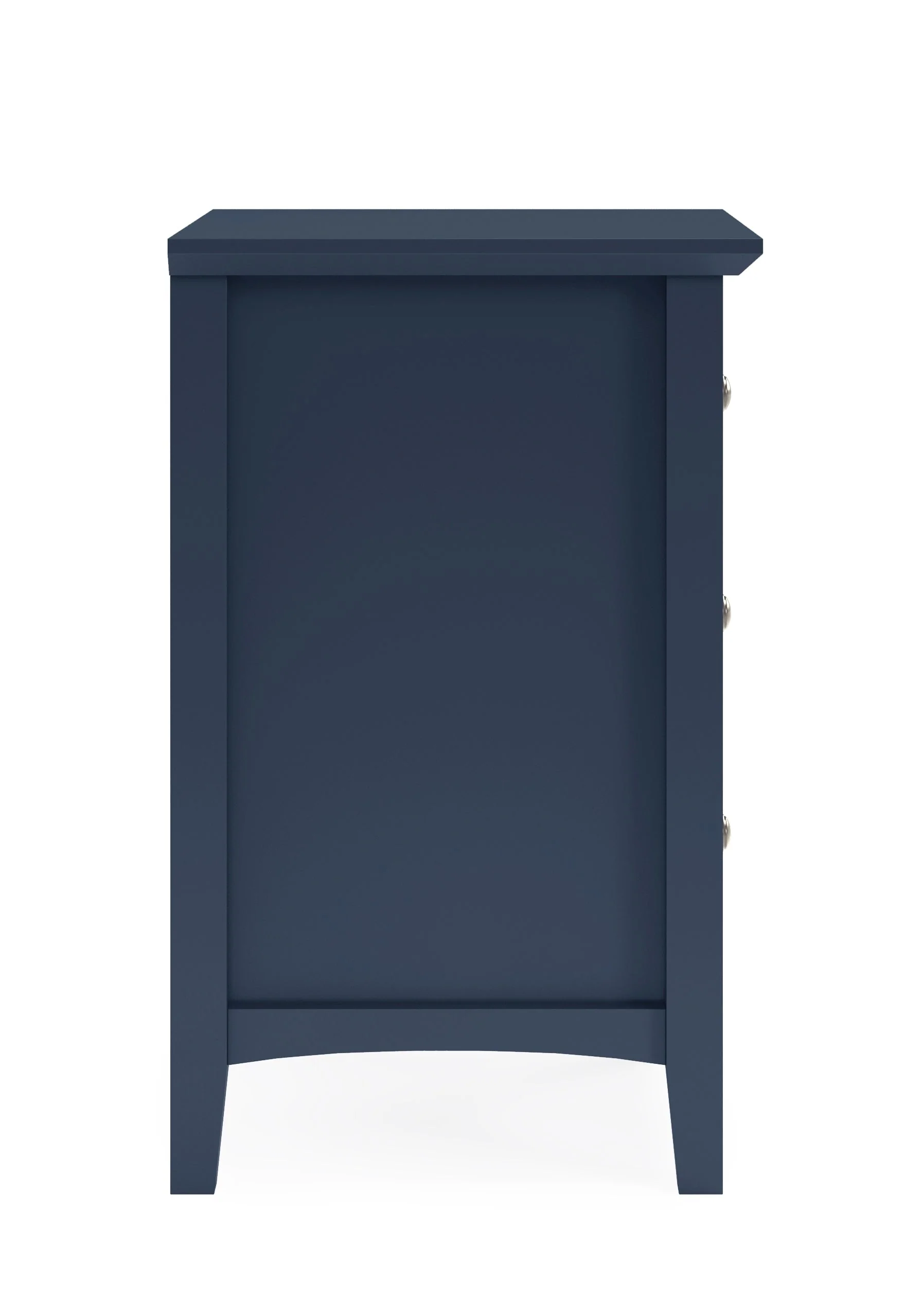 Grace Three Drawer Nightstand in Blueberry - Image 4