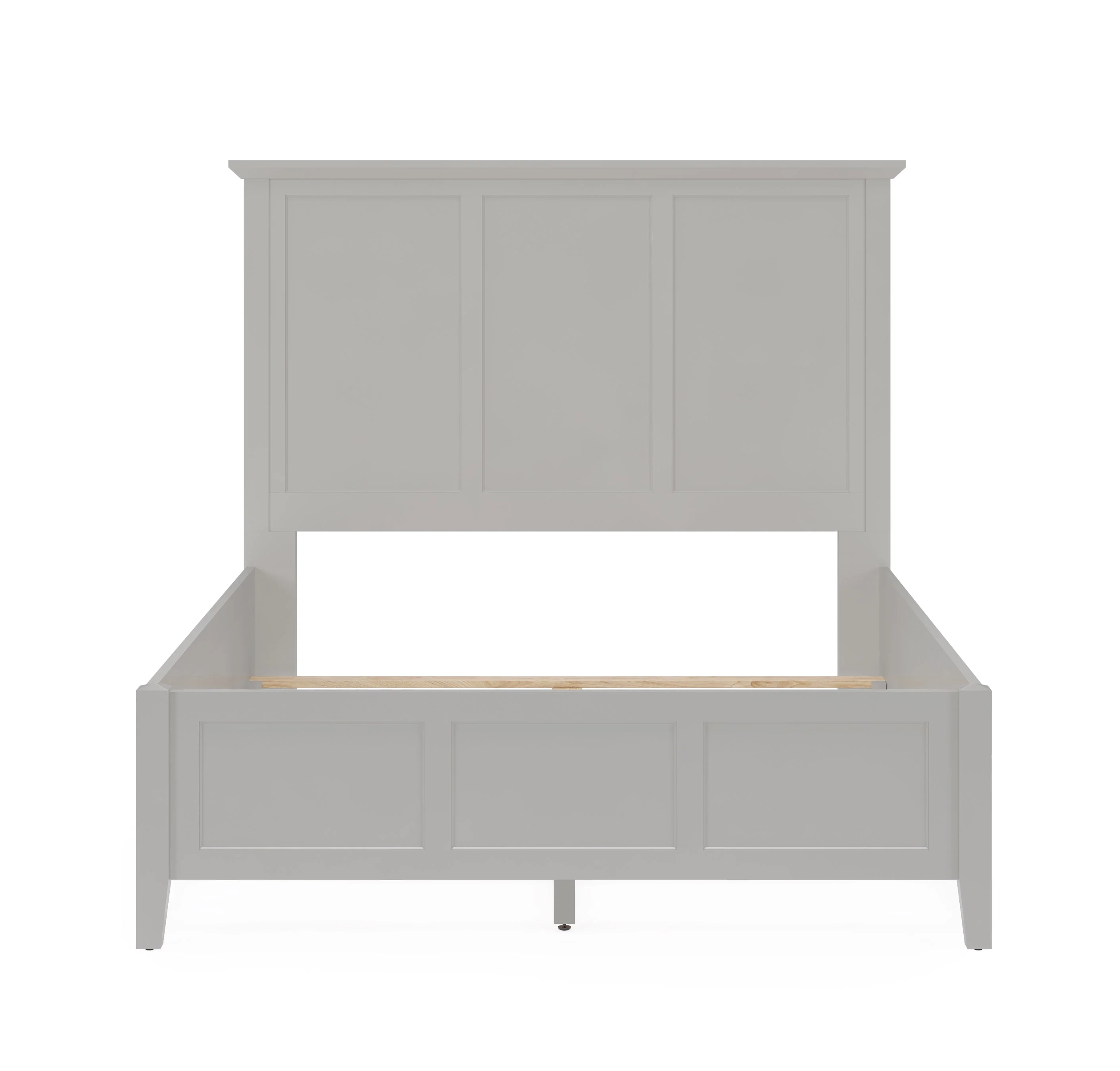 Grace Three Eastern King Panel Bed in Elephant Grey - Image 6