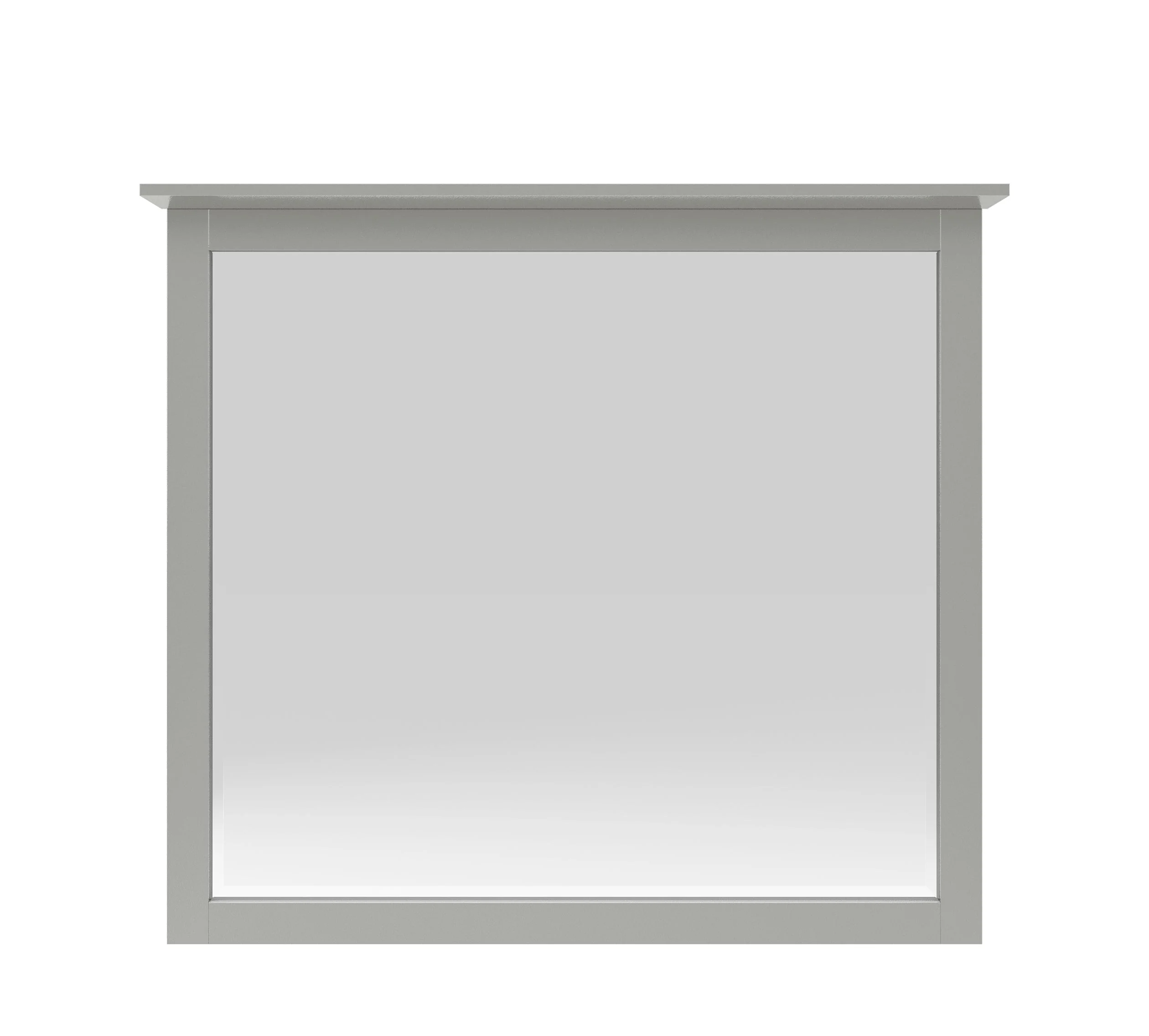 Grace Wall or Dresser Mirror in Elephant Grey - Image 2