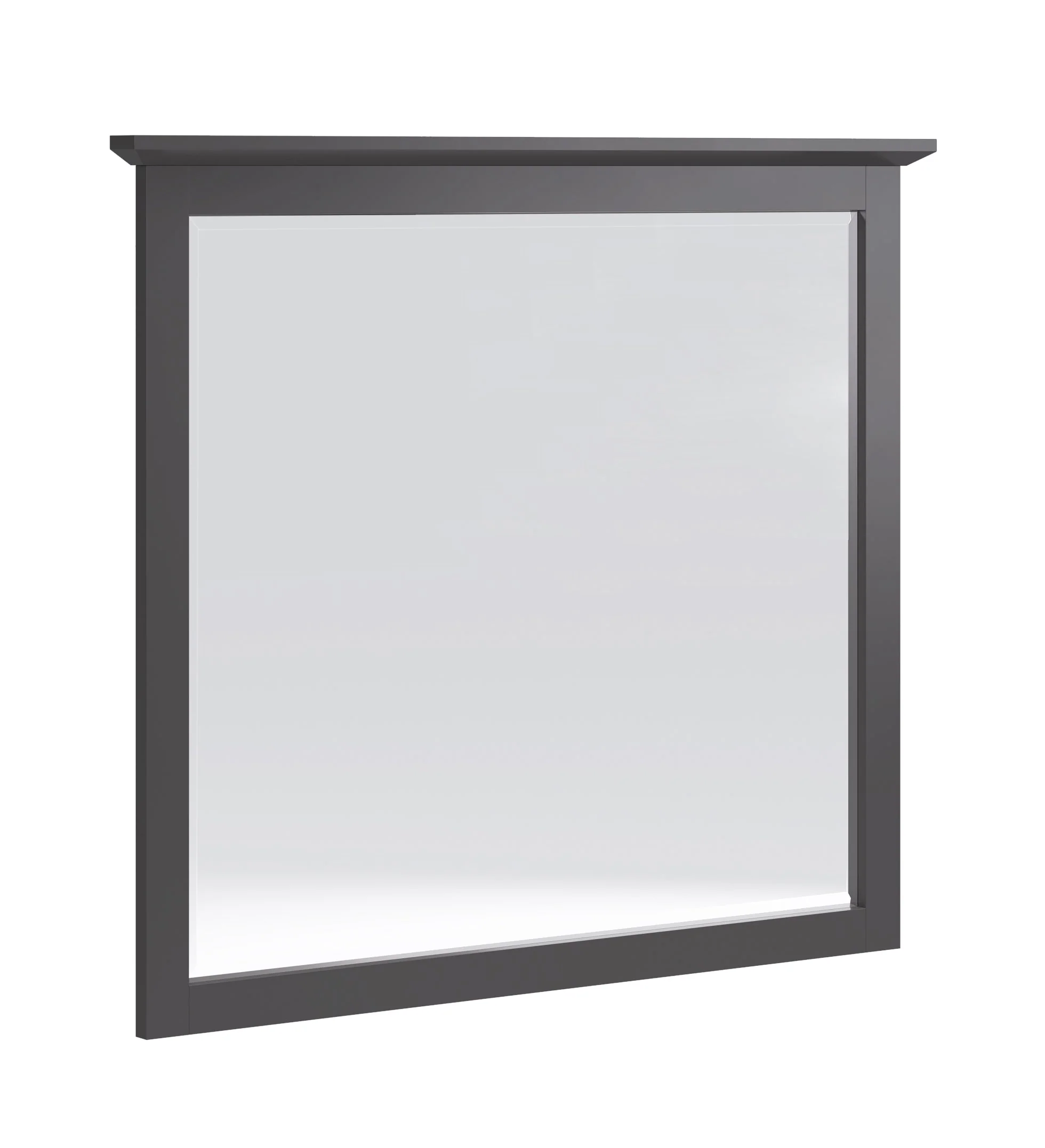 Grace Wall or Dresser Mirror in Raven Black - Image 2