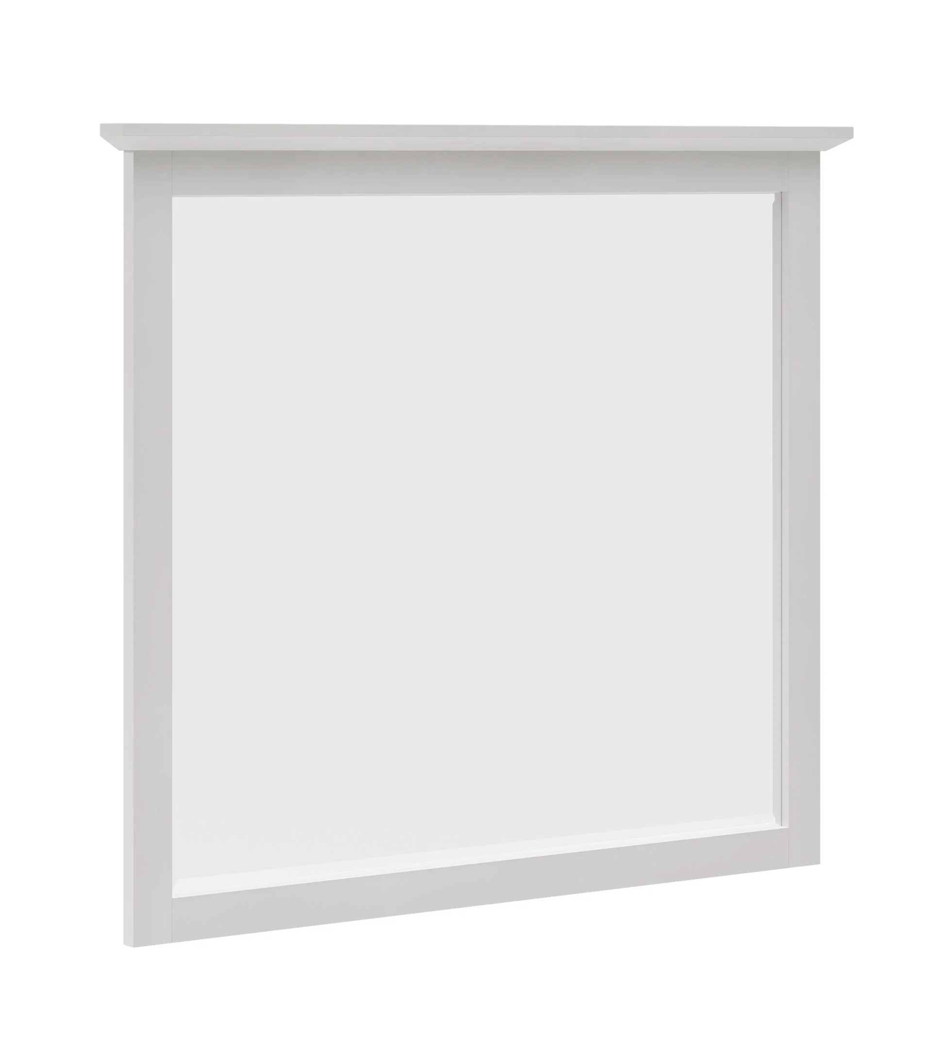 Grace Wall or Dresser Mirror in Snowfall White - Image 2
