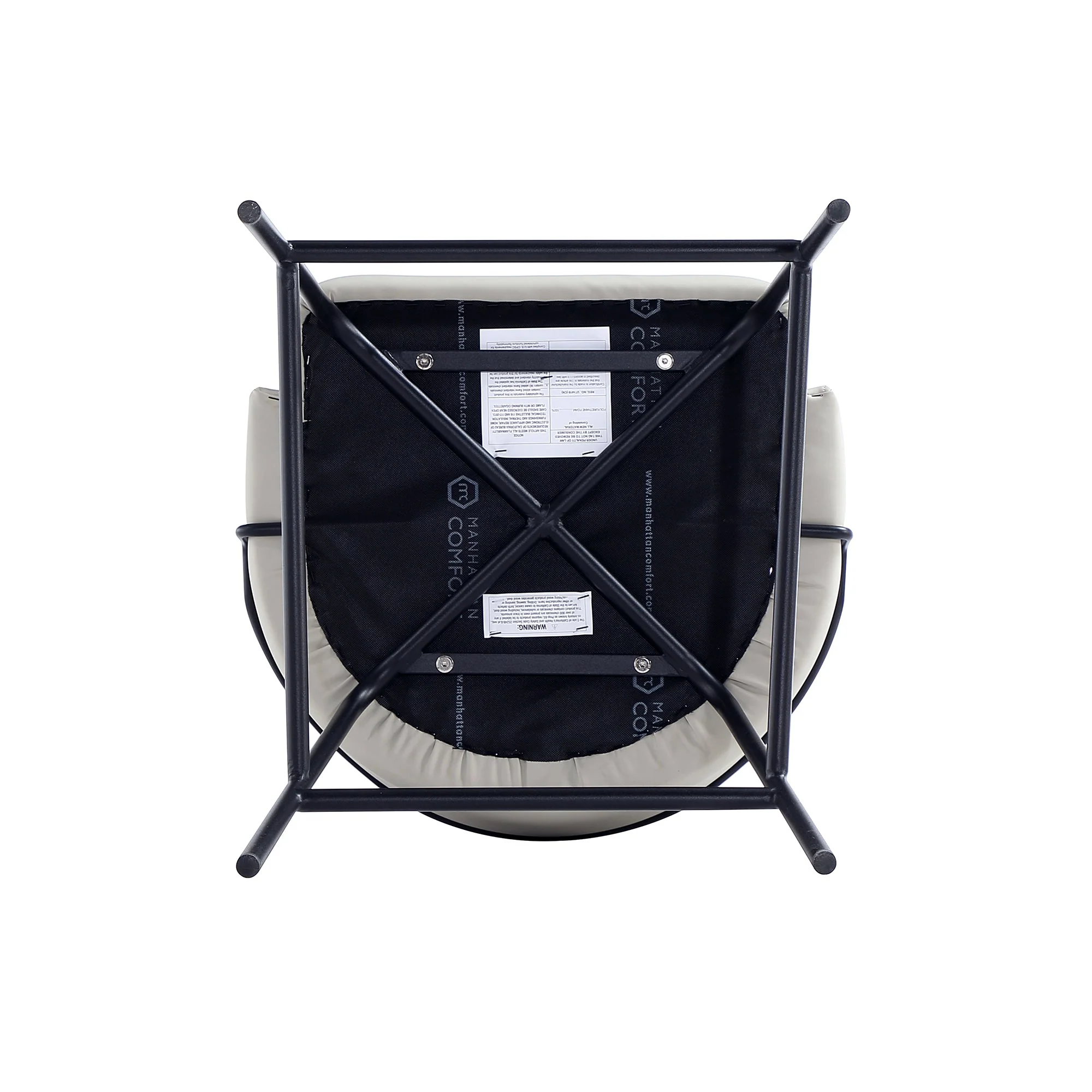 Gracie Barstool in Stone and Black - Image 10