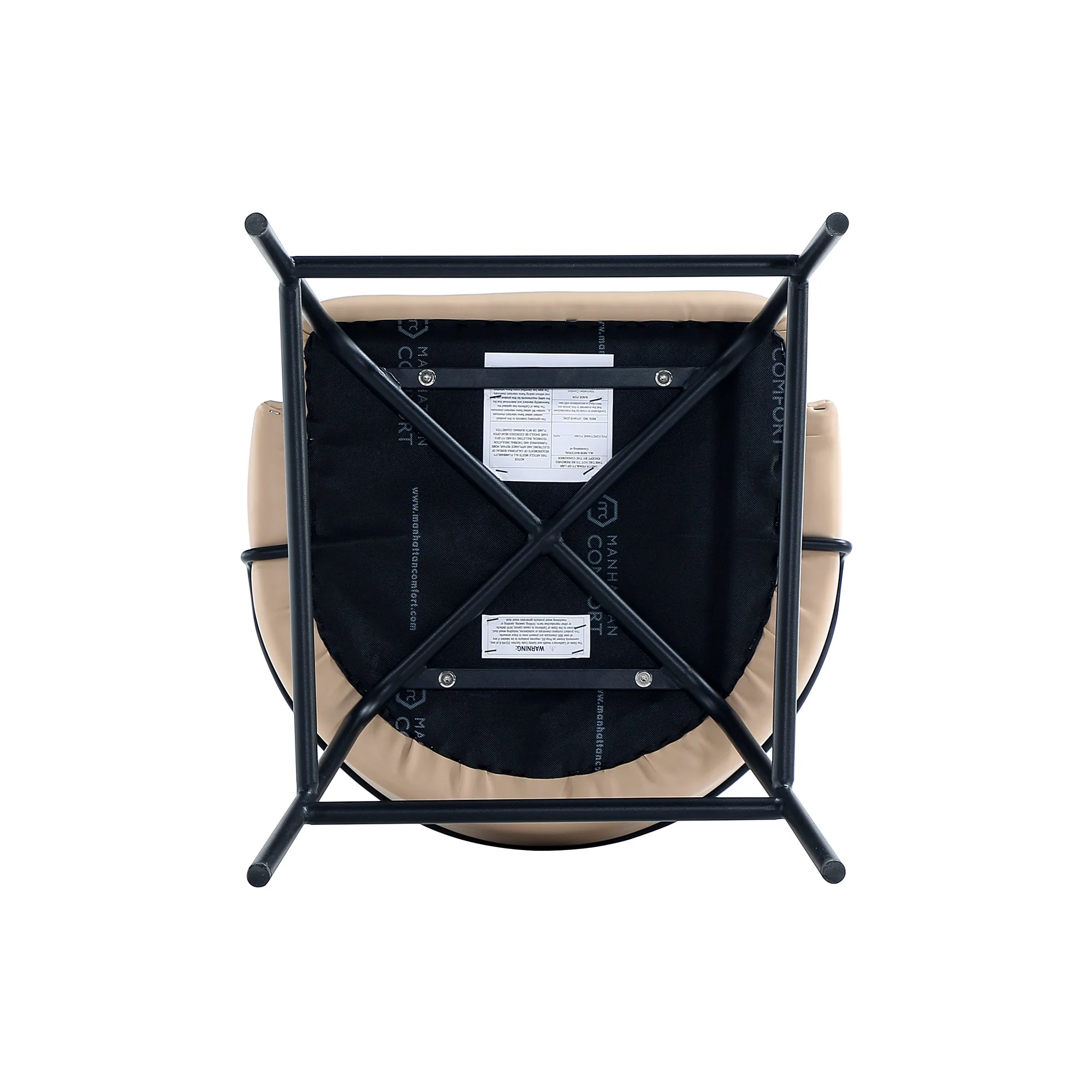 Gracie Barstool in Tan and Black (set of 2) - Image 10