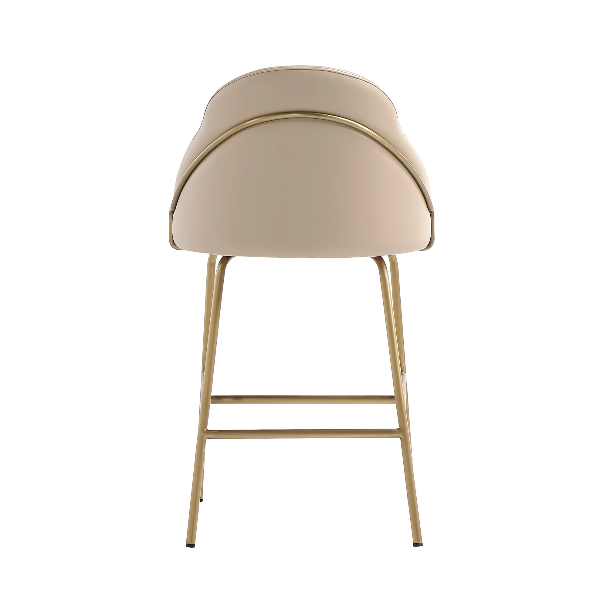 Gracie Counter Stool in Tan and Gold - Image 8