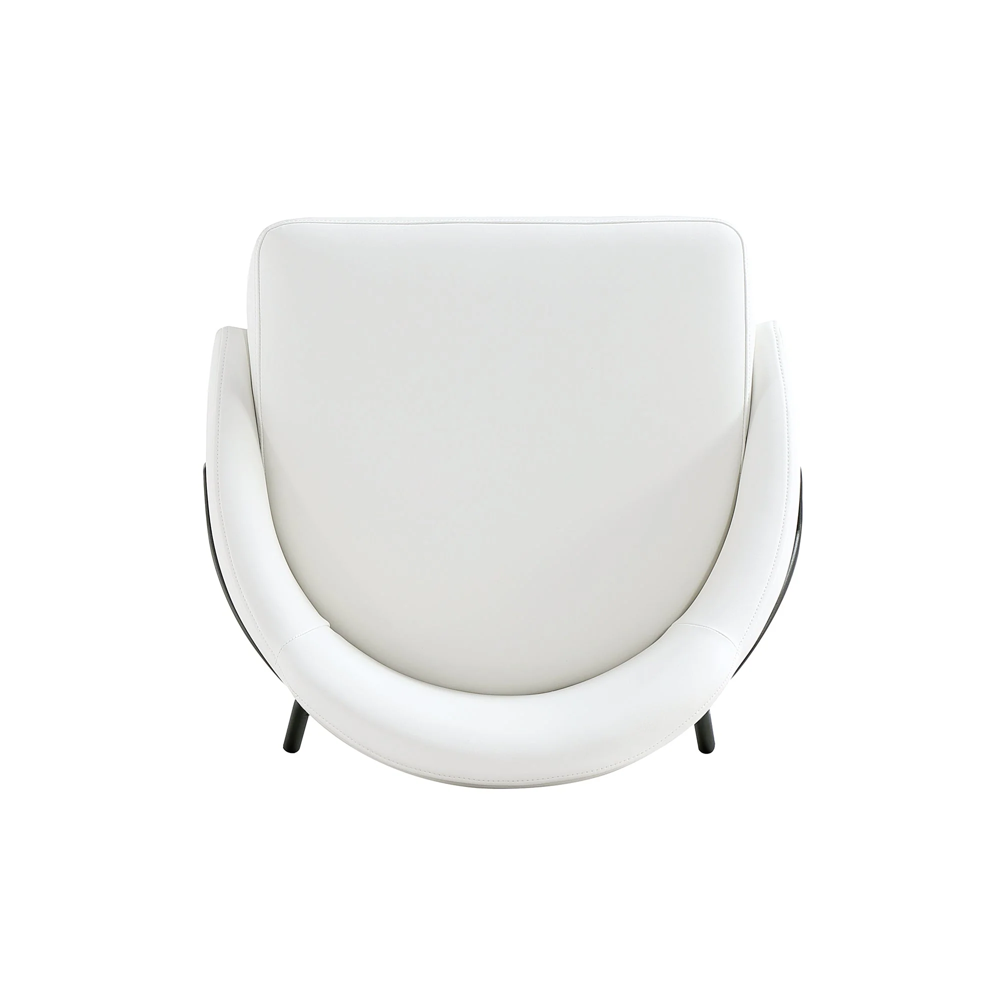 Gracie Counter Stool in White and Black - Image 9
