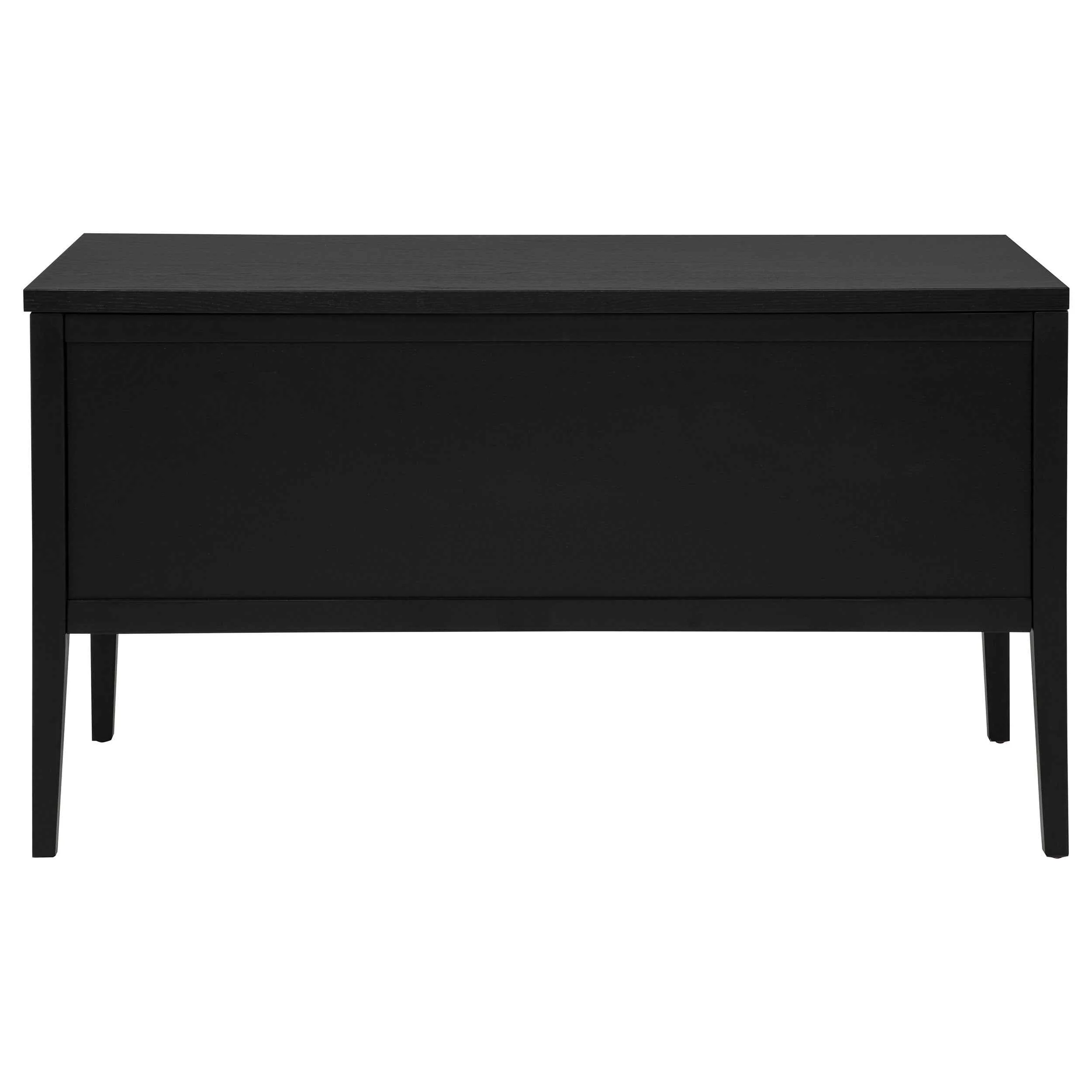 Graham Black 54-inch 4-drawer Double Pedestal Lift Top Computer Desk - Image 5