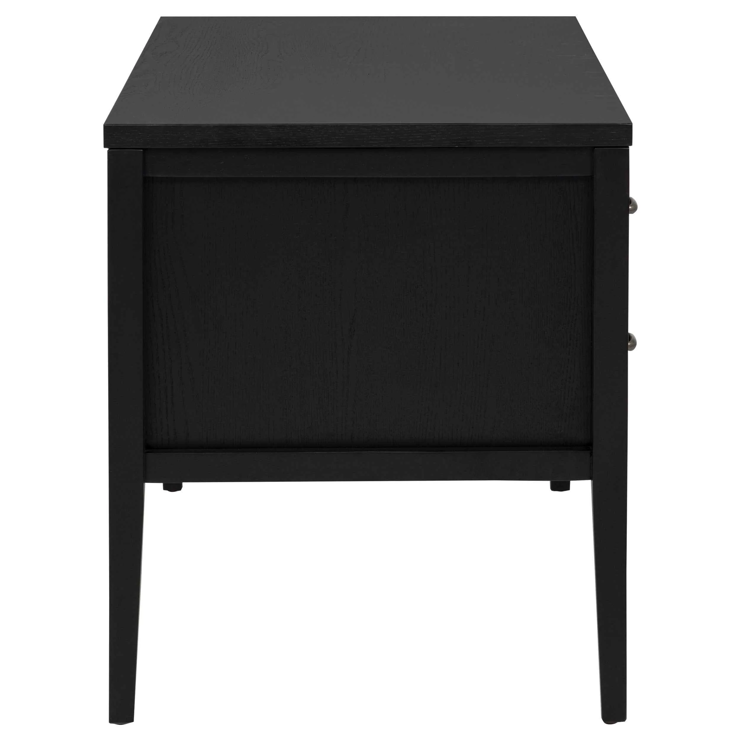Graham Black 54-inch 4-drawer Double Pedestal Lift Top Computer Desk - Image 6