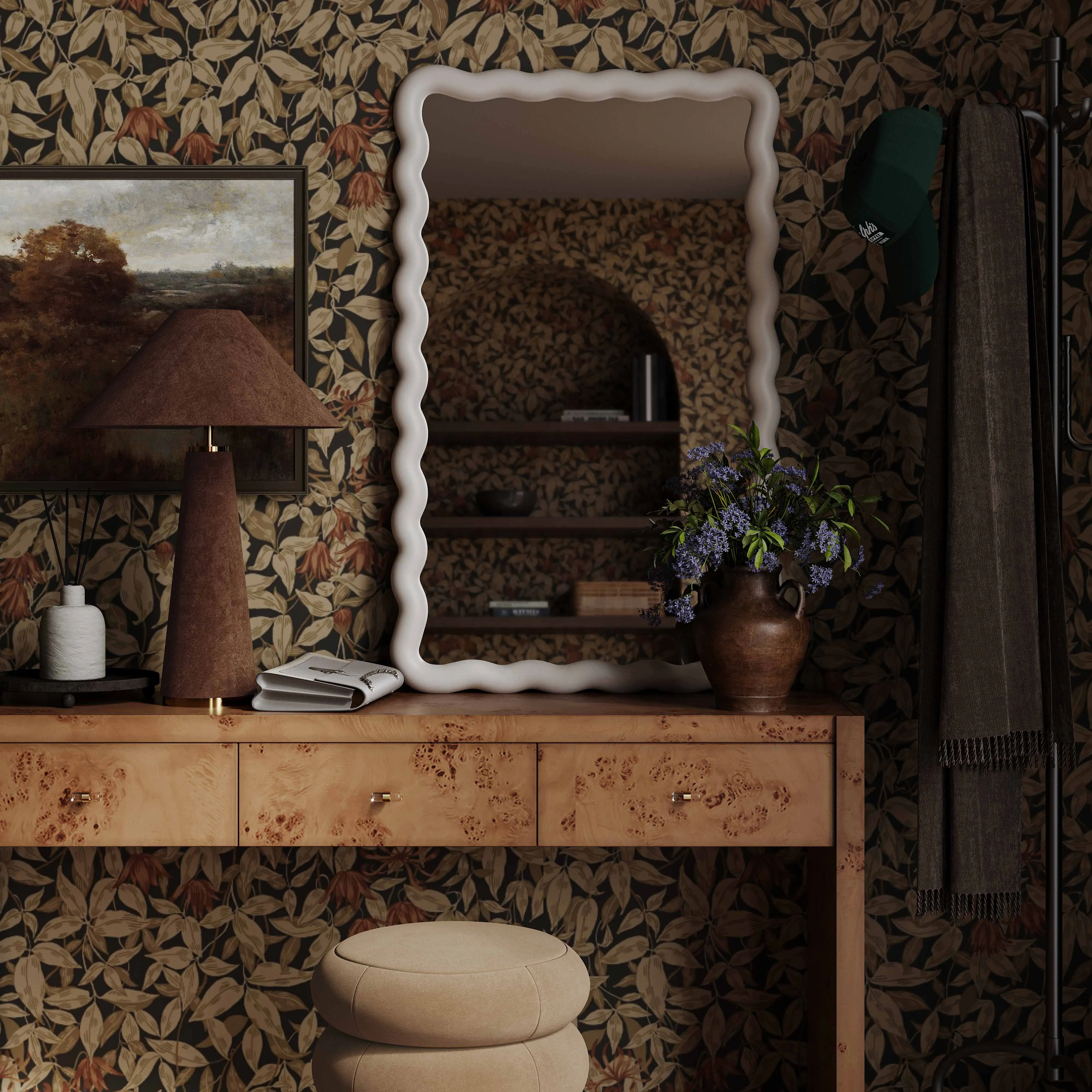 Graham Velvet Table Lamp - Image 2