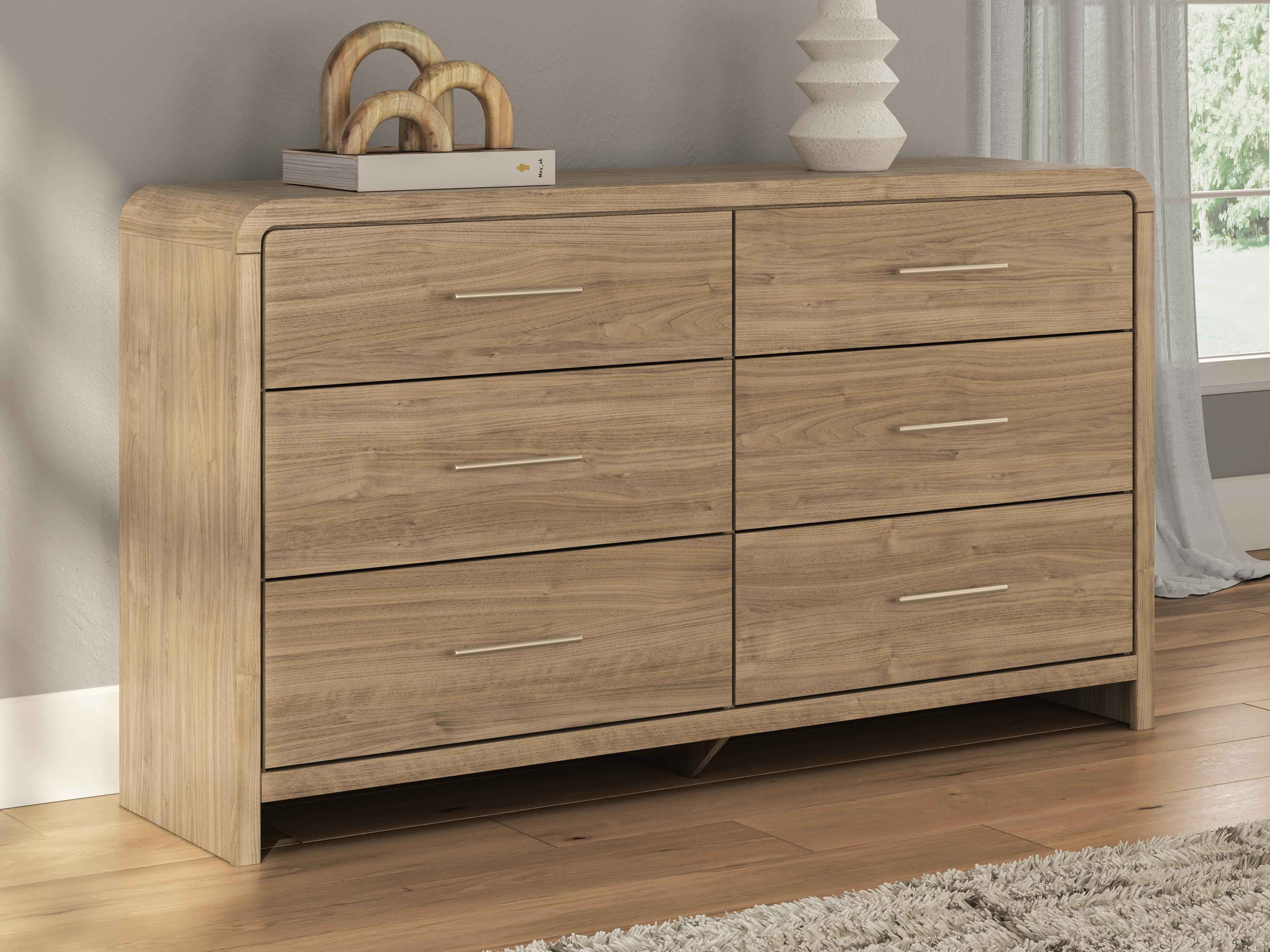Gramburg Warm Natural Brown Dresser
