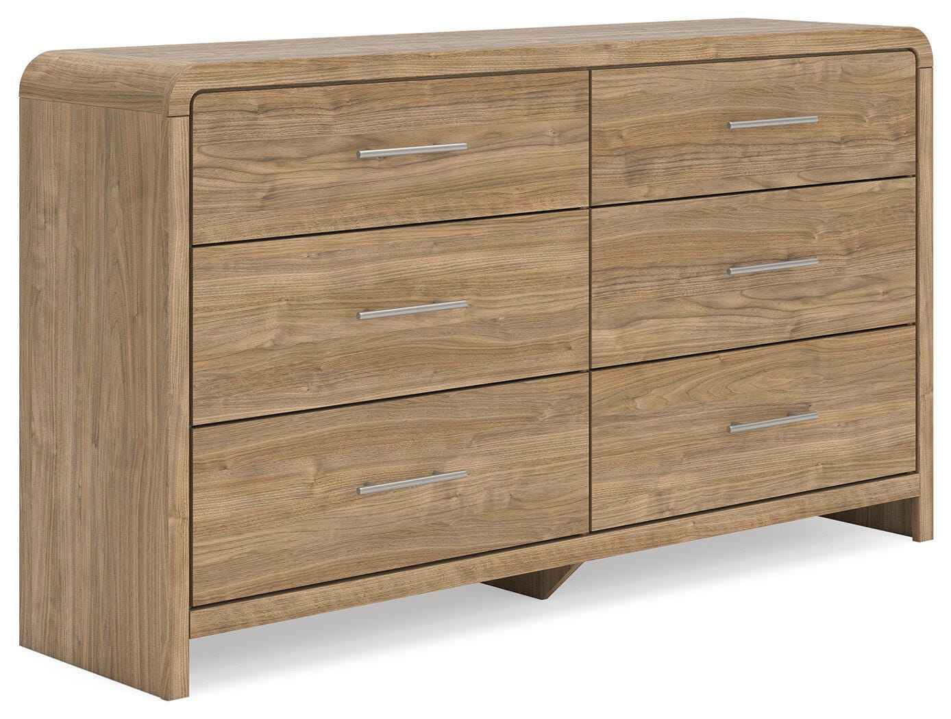 Gramburg Warm Natural Brown Dresser - Image 2