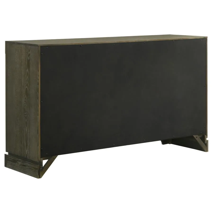 Gran Park Dark Cocoa 4-Piece Queen Bedroom Set - Image 7
