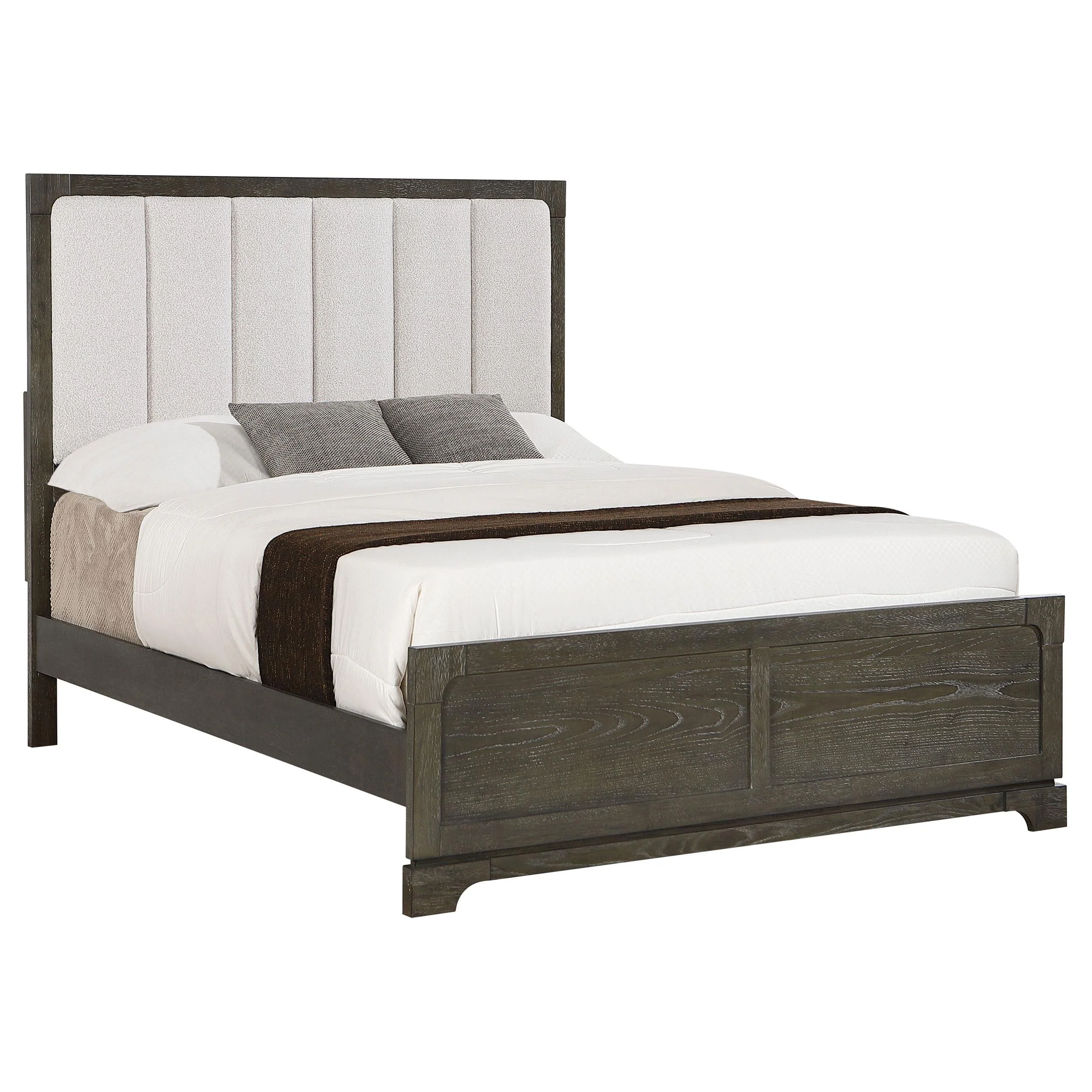 Gran Park Dark Cocoa Queen Panel Bed - Image 2