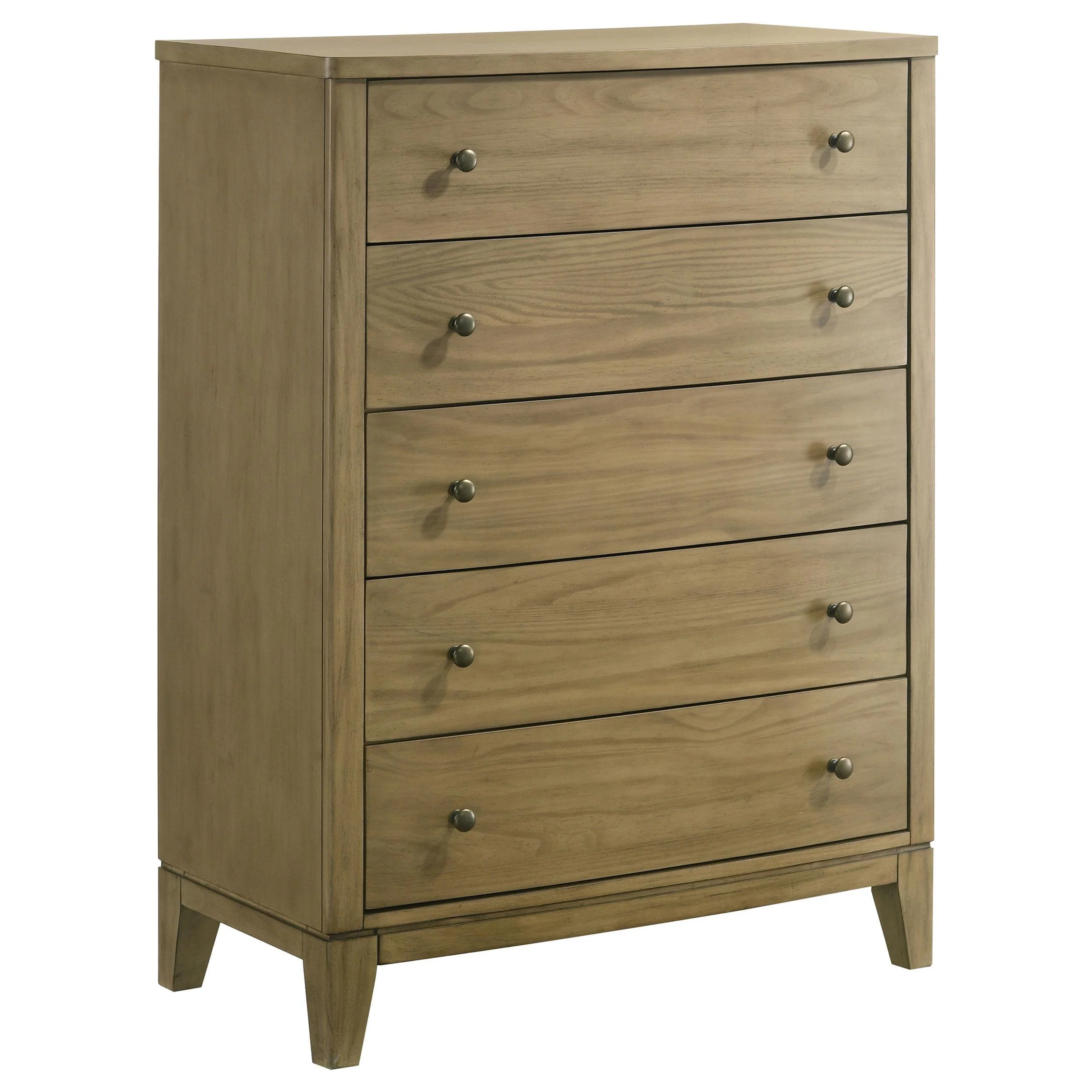 Granada 5-drawer Bedroom Chest of Drawers Natural Pine - Image 4
