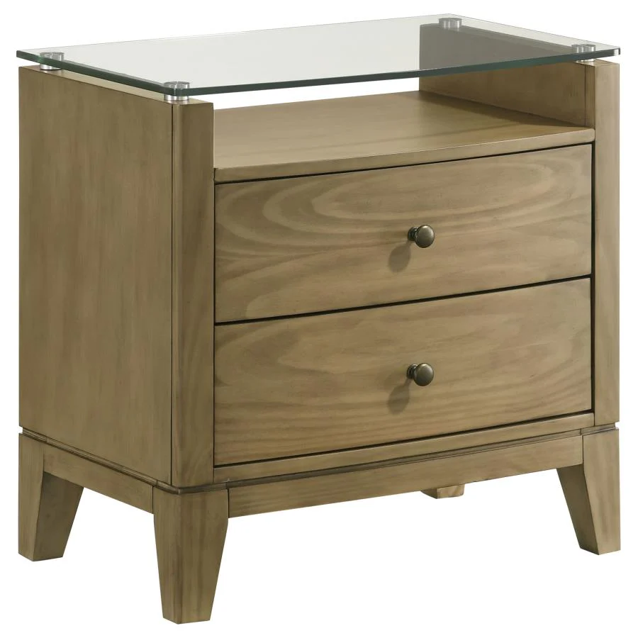 Granada Natural Pine 5-Piece Queen Bedroom Set - Image 5