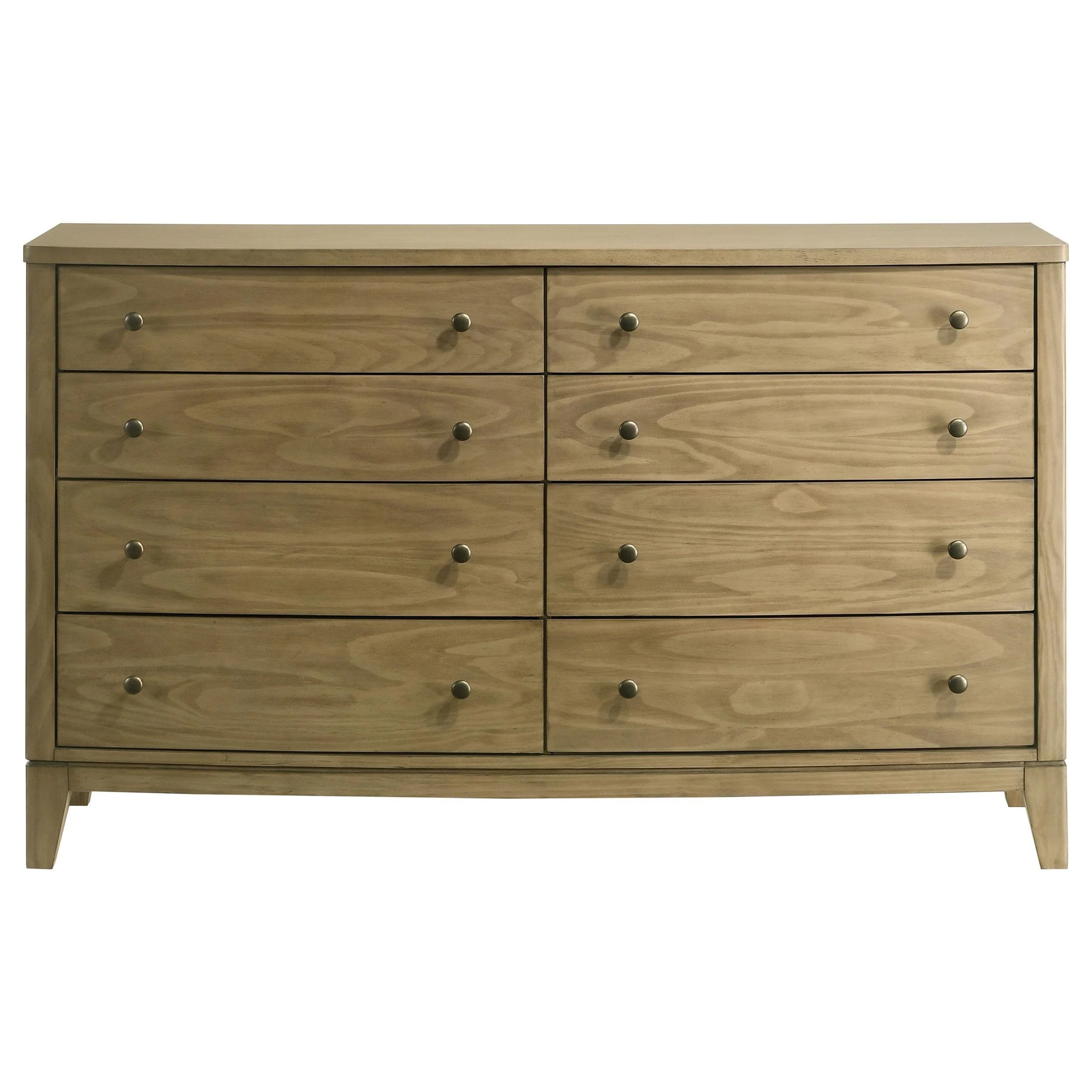 Granada Natural Pine 8-drawer Dresser Cabinet - Image 2