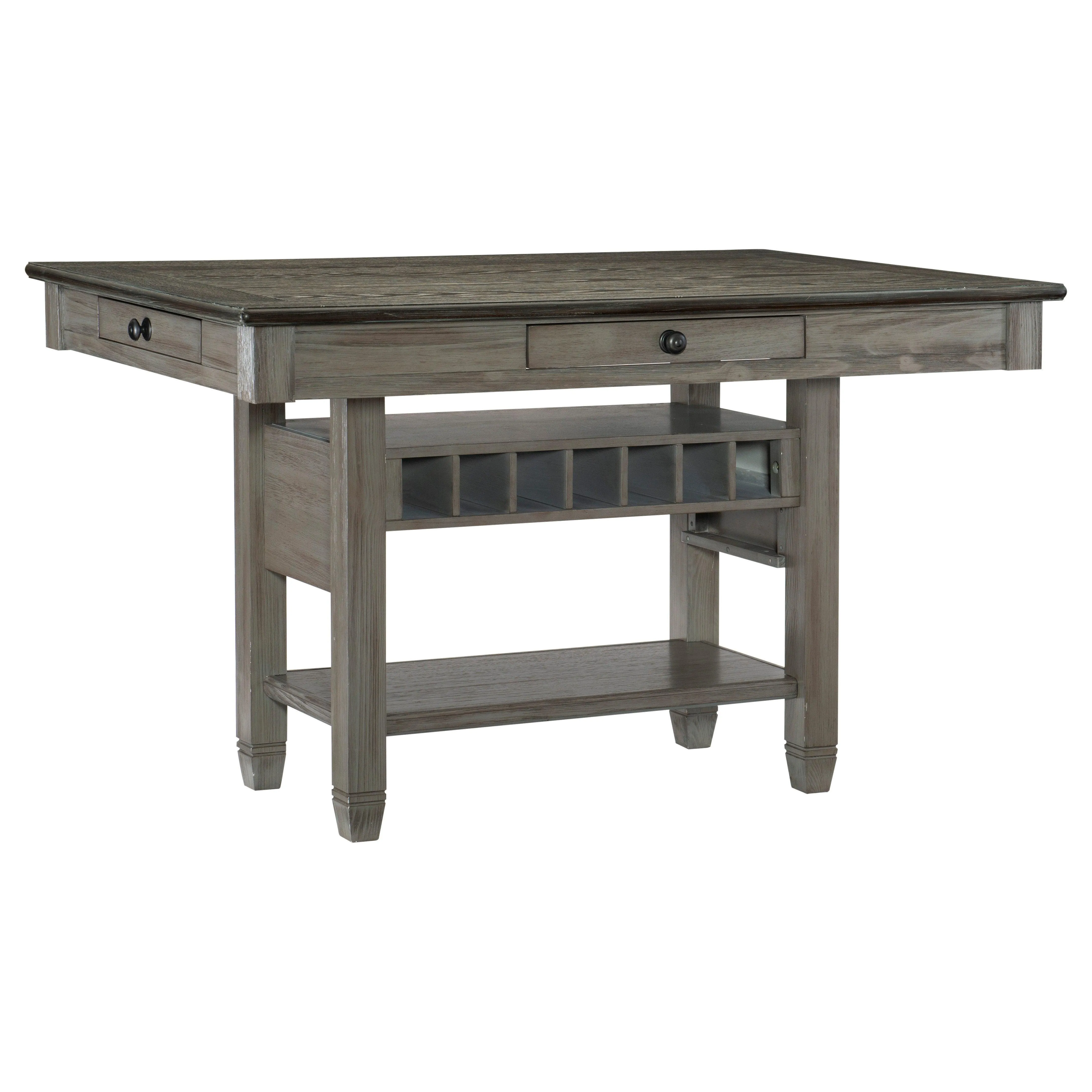 Granby Antique Gray Counter Height Table - Image 7