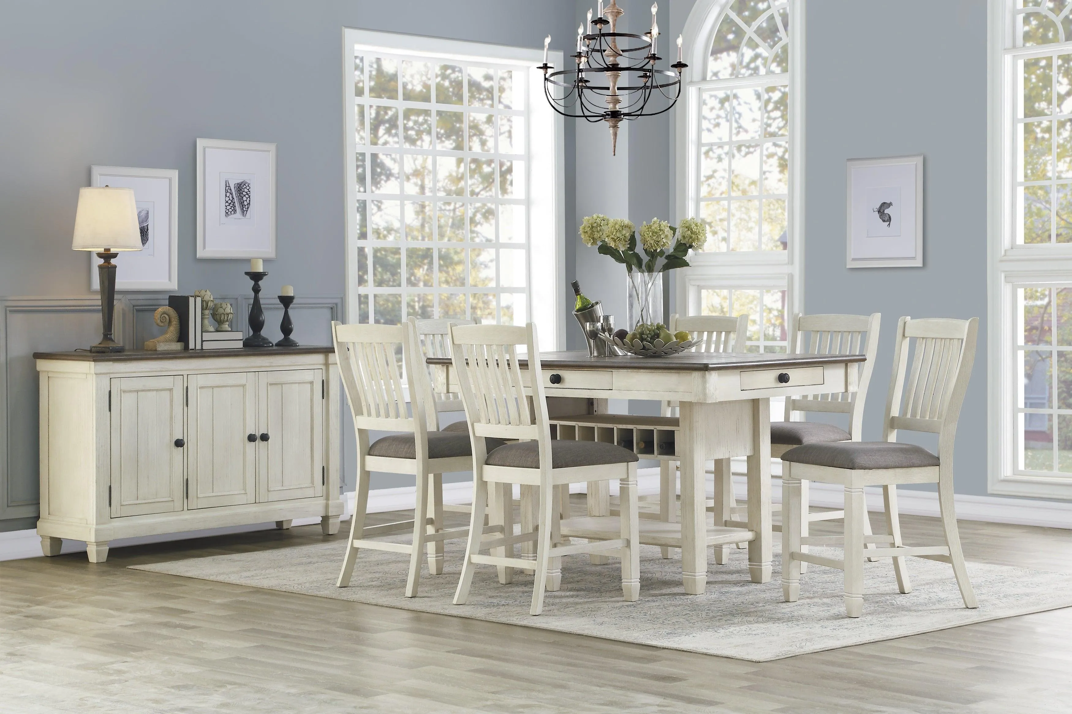 Granby Antique White Server - Image 2