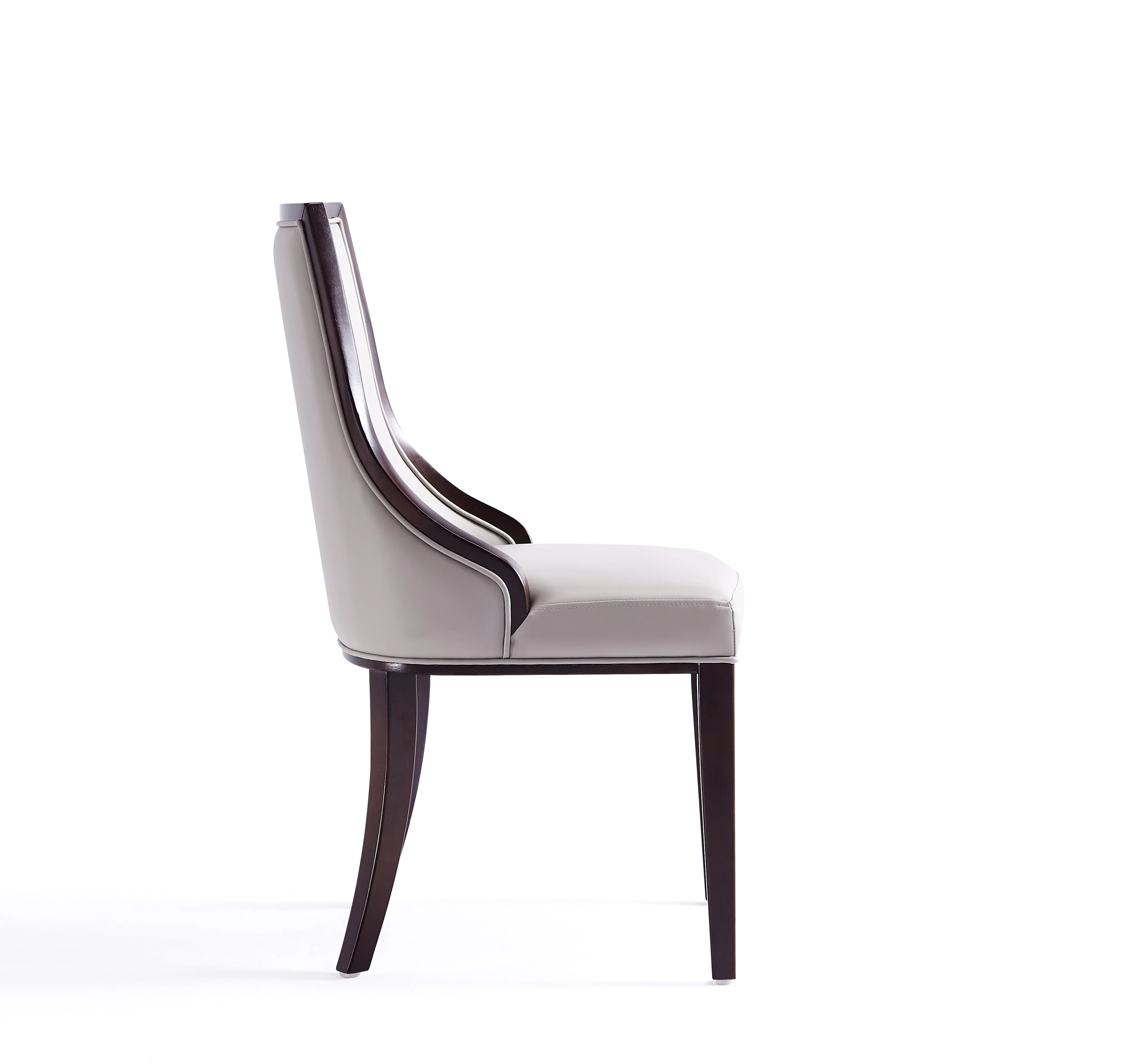 Grand Dining Chairs in Light Grey (set of 2) - Image 6
