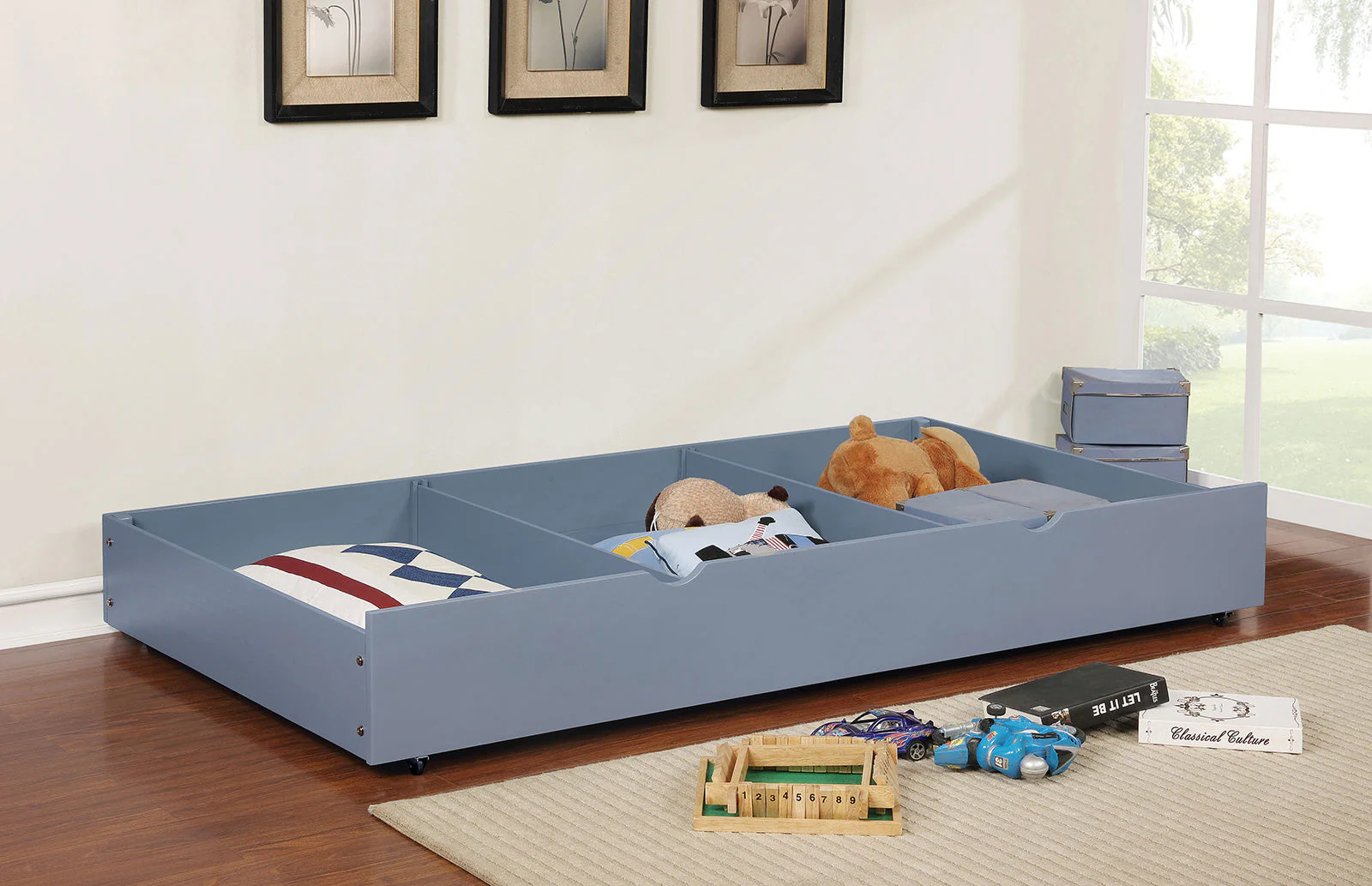 Grano Gray Trundle