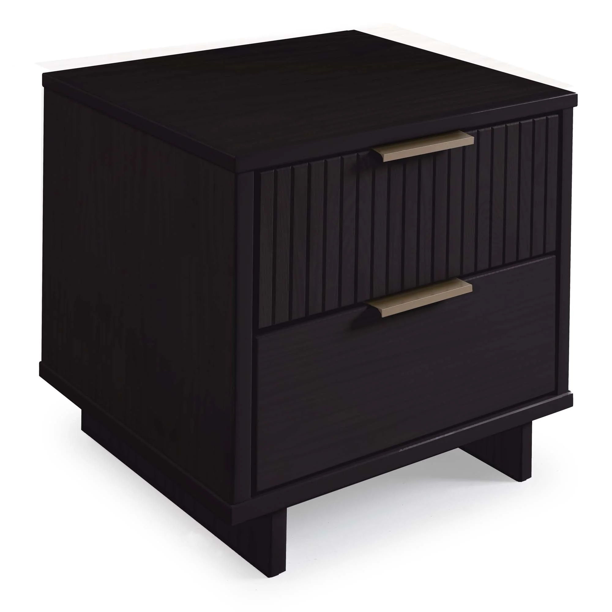 Granville 2-Piece Standard Dresser and Nightstand Set in Black - Image 15