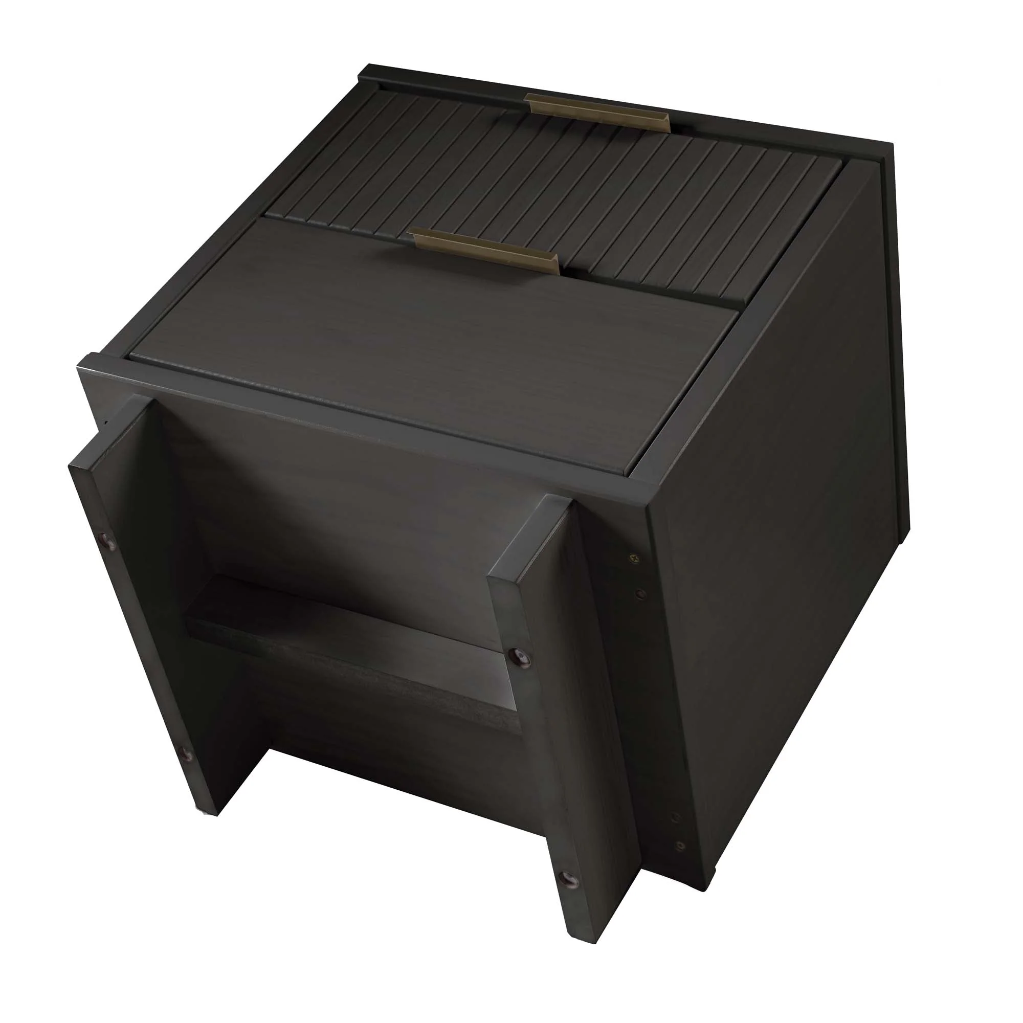 Granville 2-Piece Standard Dresser and Nightstand Set in Dark Grey - Image 18
