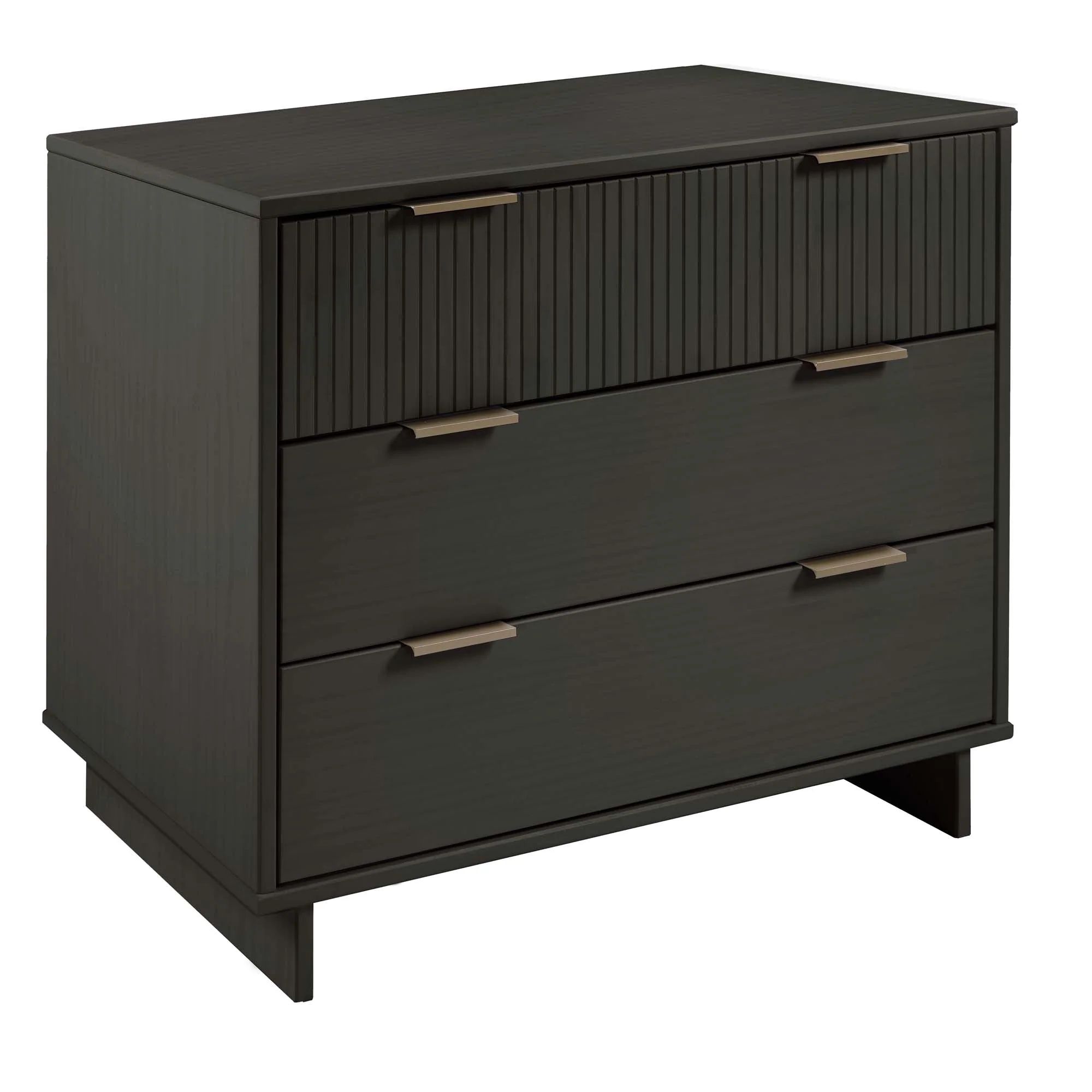 Granville 2-Piece Standard Dresser and Nightstand Set in Dark Grey - Image 9
