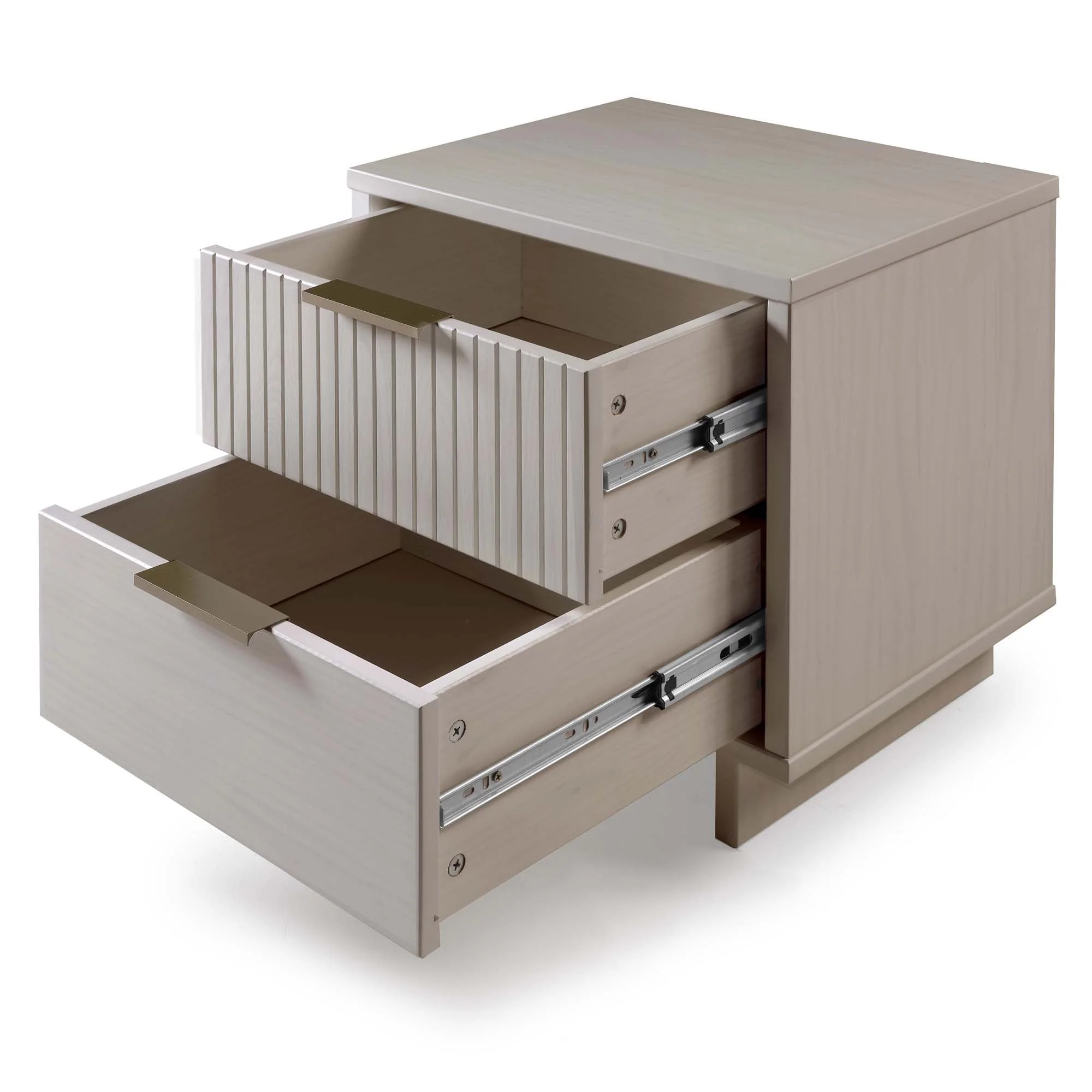 Granville 2-Piece Standard Dresser and Nightstand Set in Light Grey - Image 19