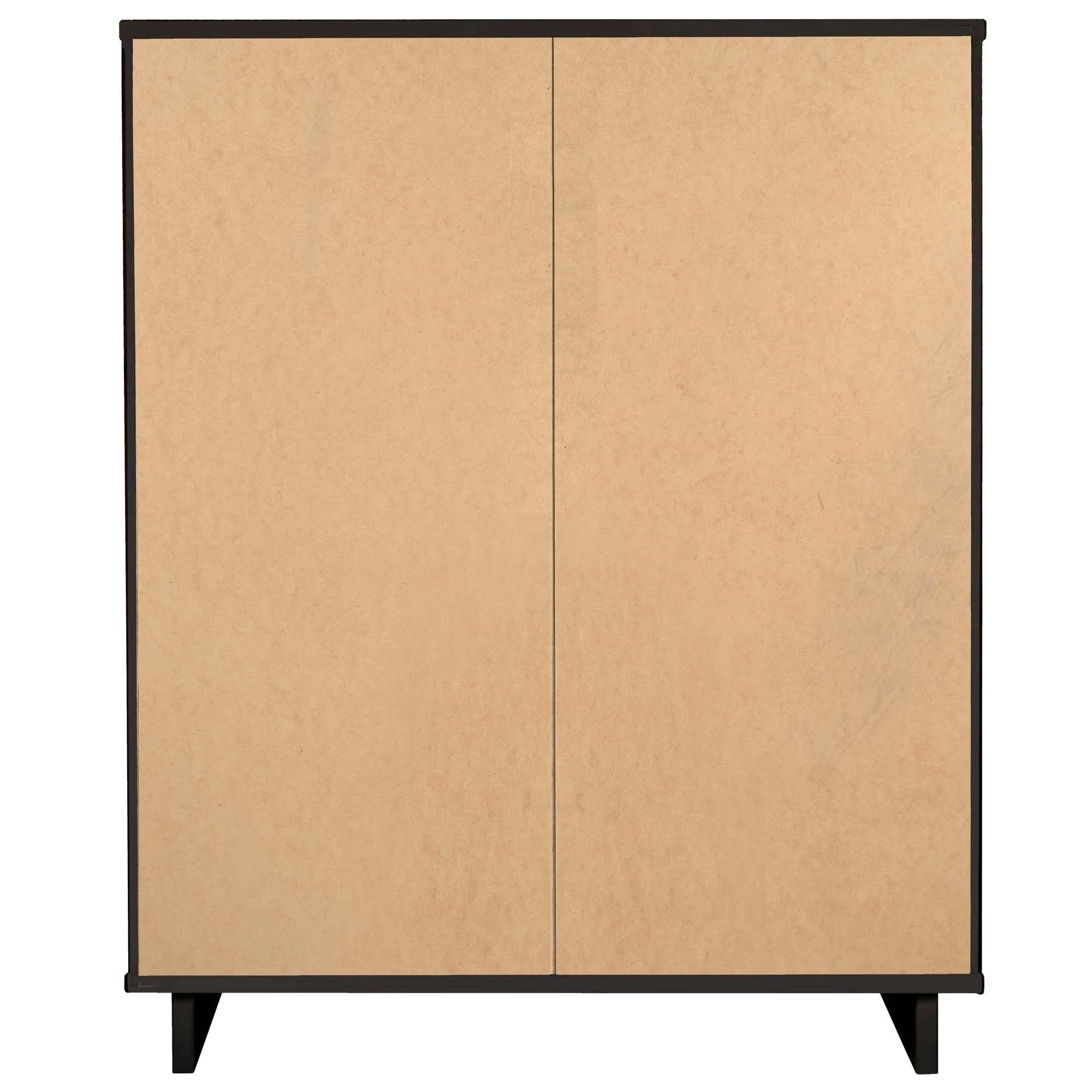 Granville 2-Piece Tall Chest and Double Dresser Set in Black - Image 10