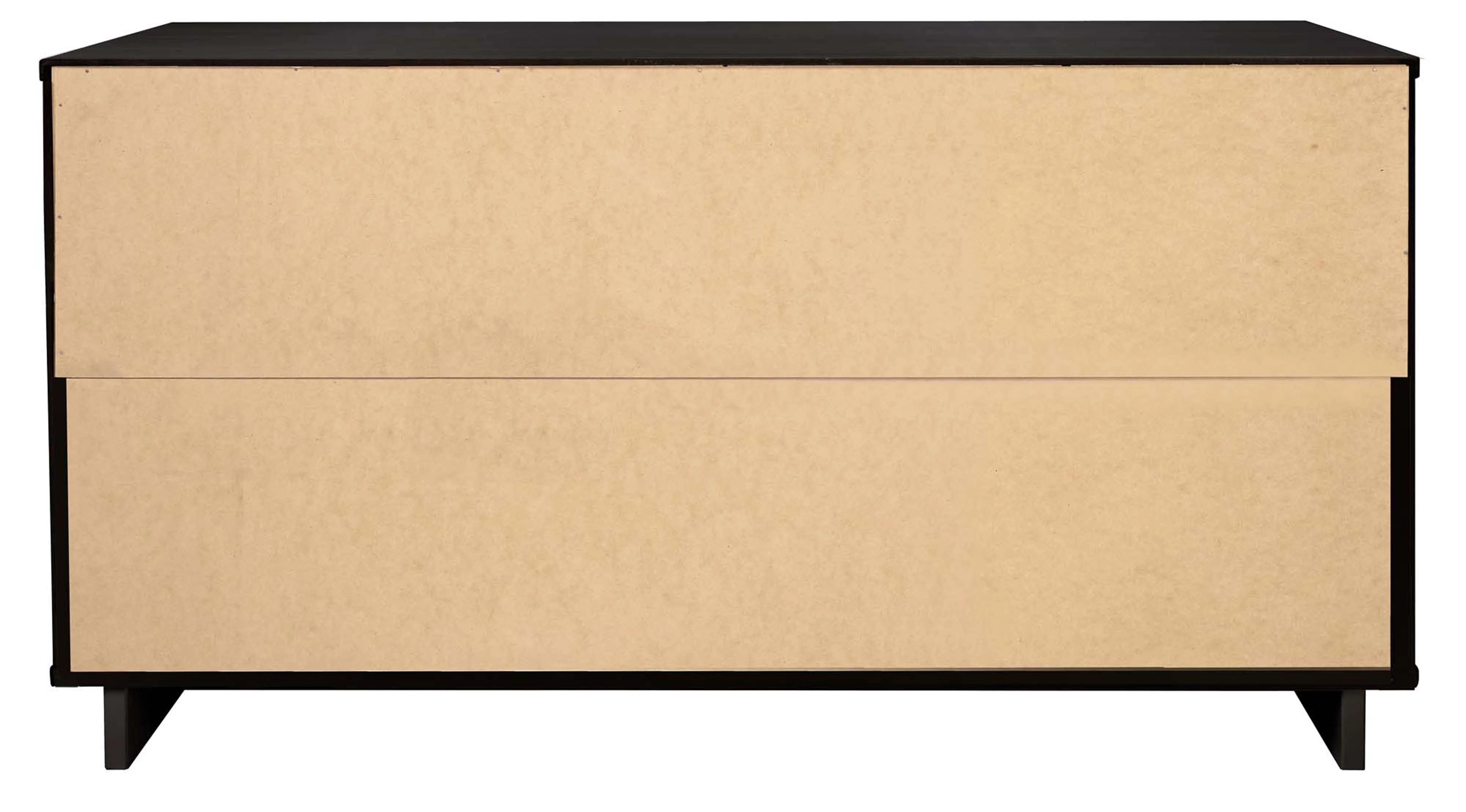 Granville 2-Piece Tall Chest and Double Dresser Set in Black - Image 16