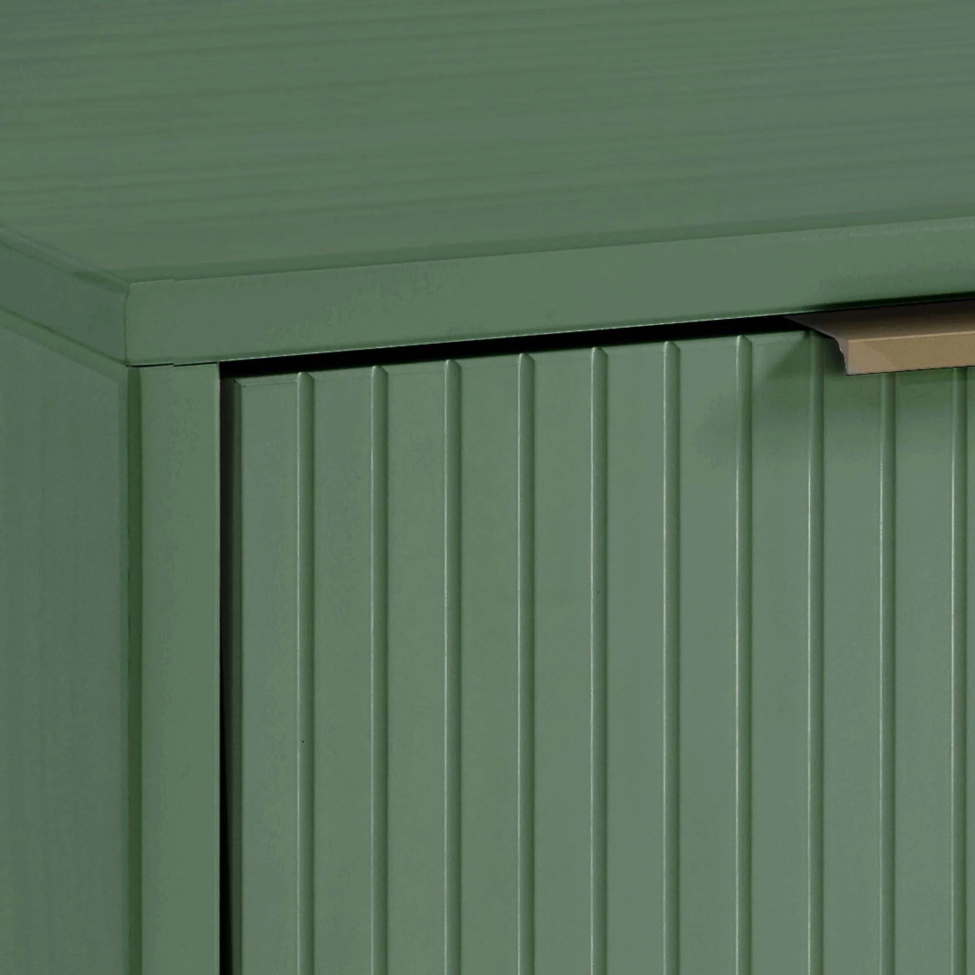 Granville 2-Piece Tall Chest and Double Dresser Set in Sage Green - Image 7