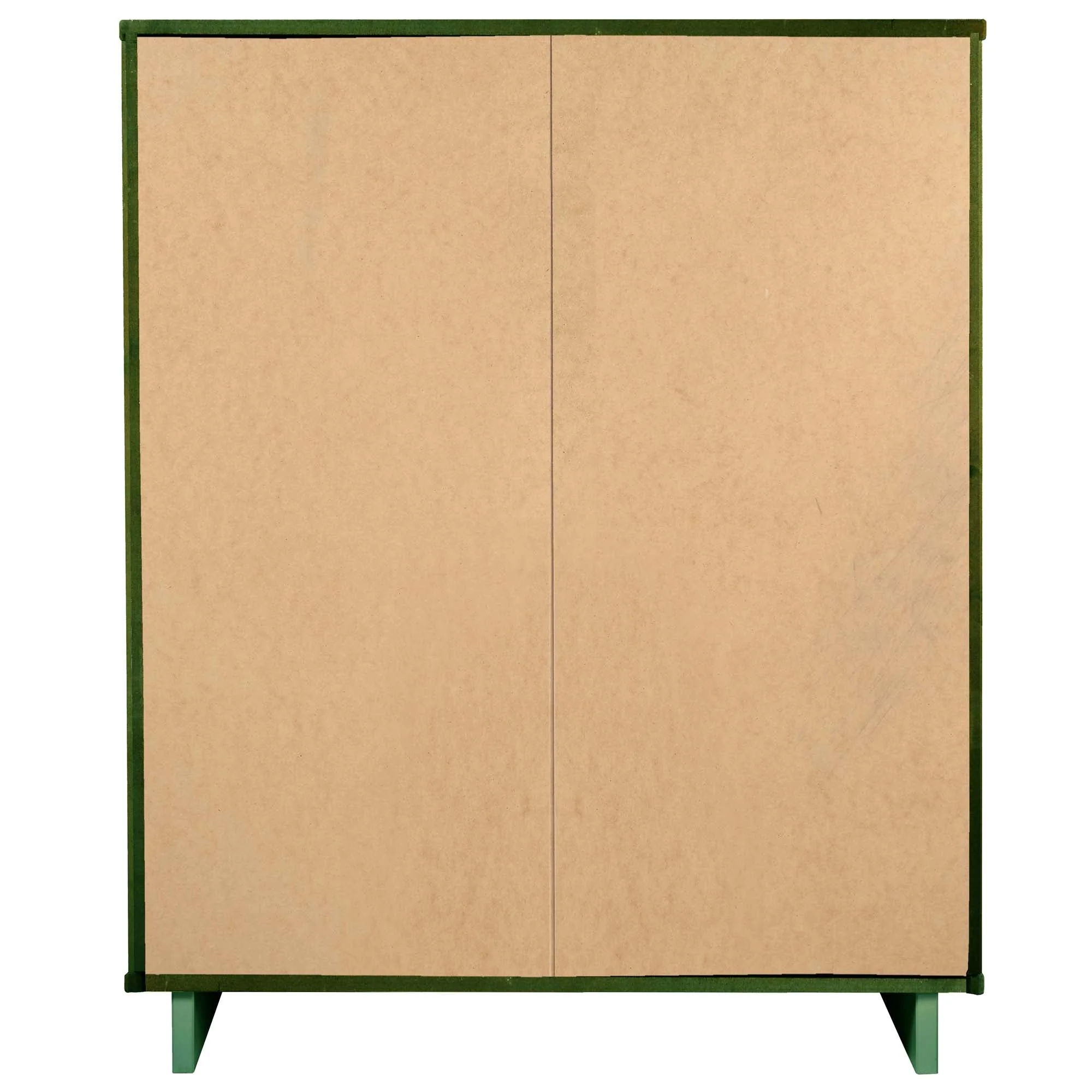 Granville 2-Piece Tall Chest and Standard Dresser Set in Sage Green - Image 16