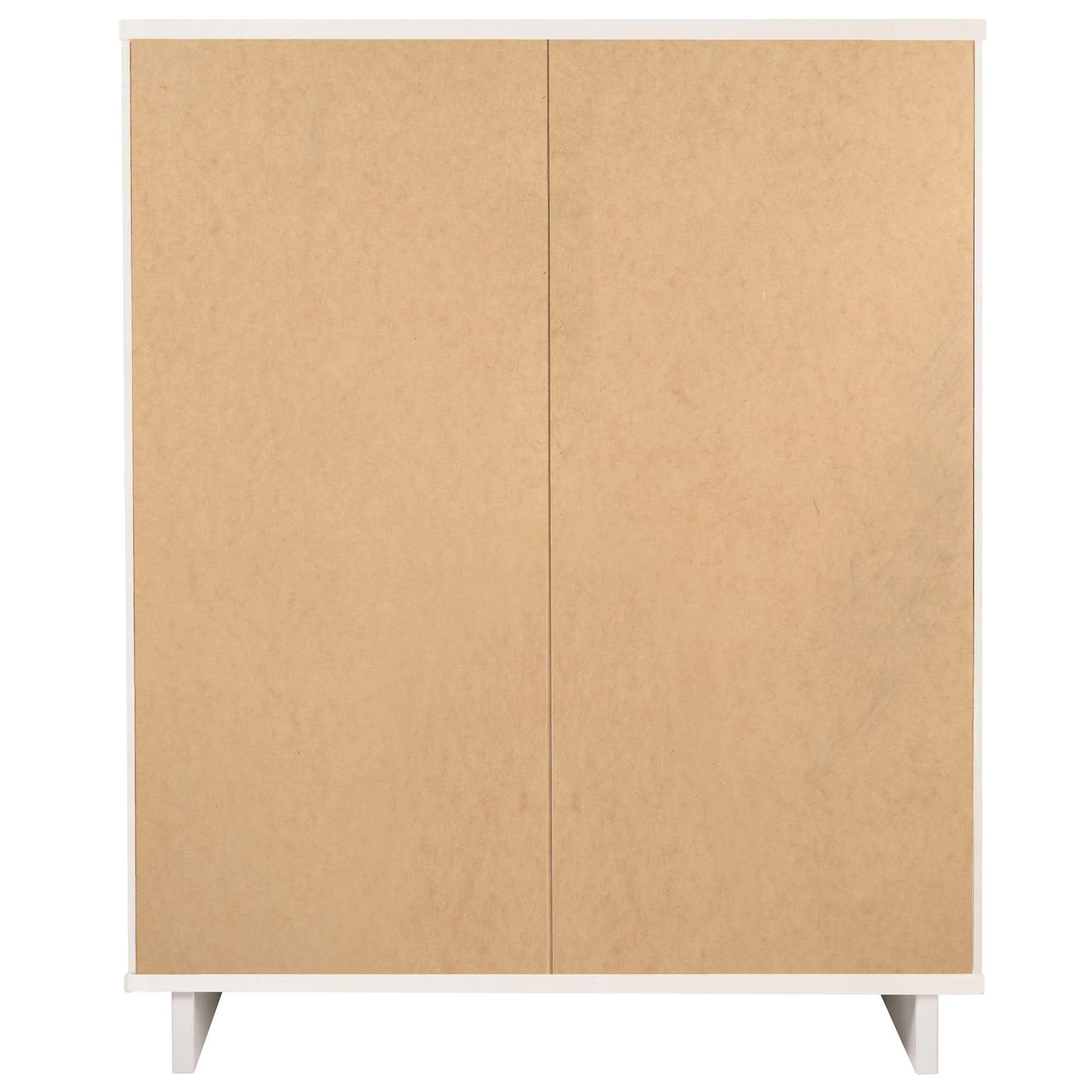 Granville 2-Piece Tall Chest and Standard Dresser Set in White - Image 16