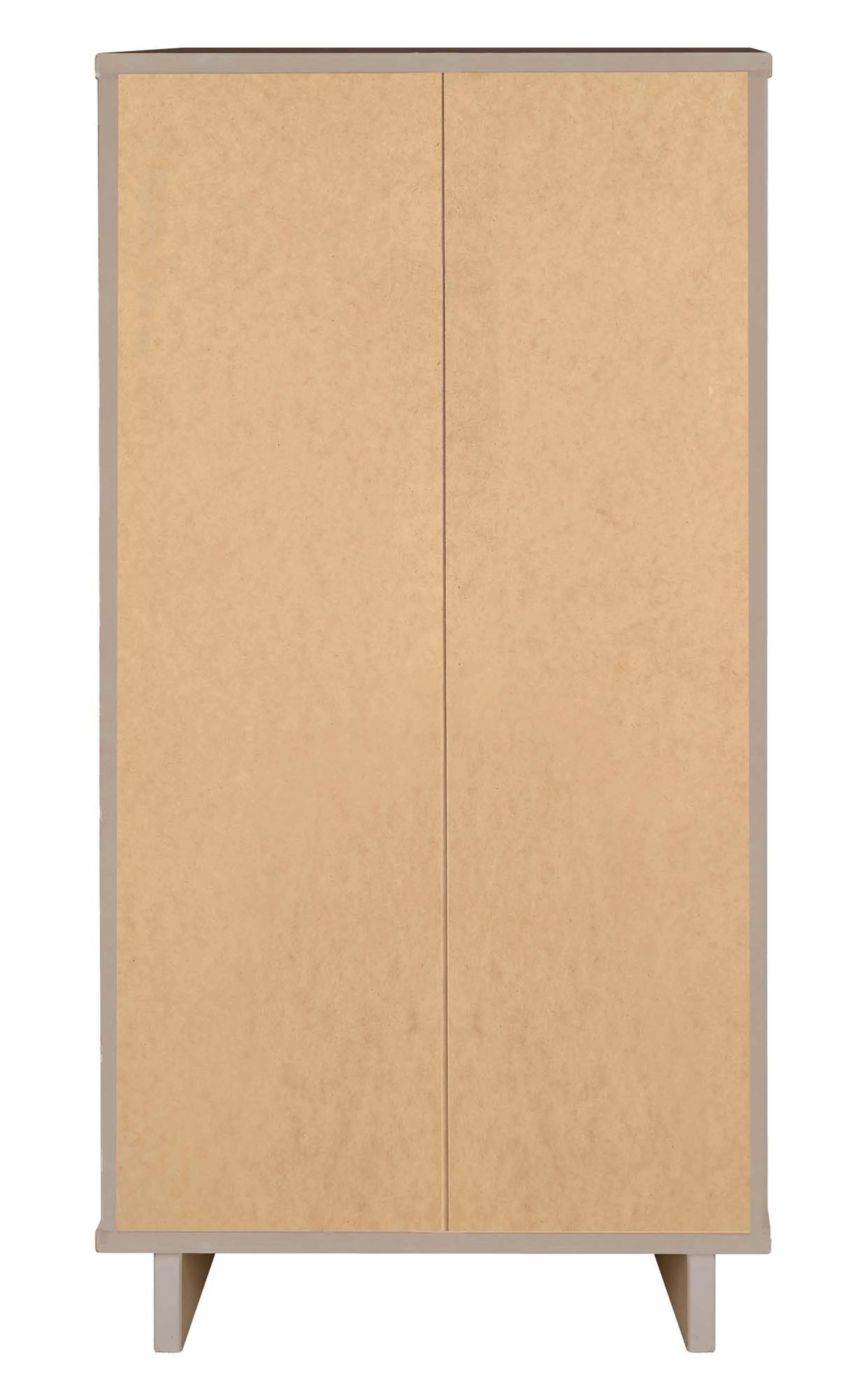 Granville 2-Piece Tall Narrow and Standard Dresser Set in Light Grey - Image 10