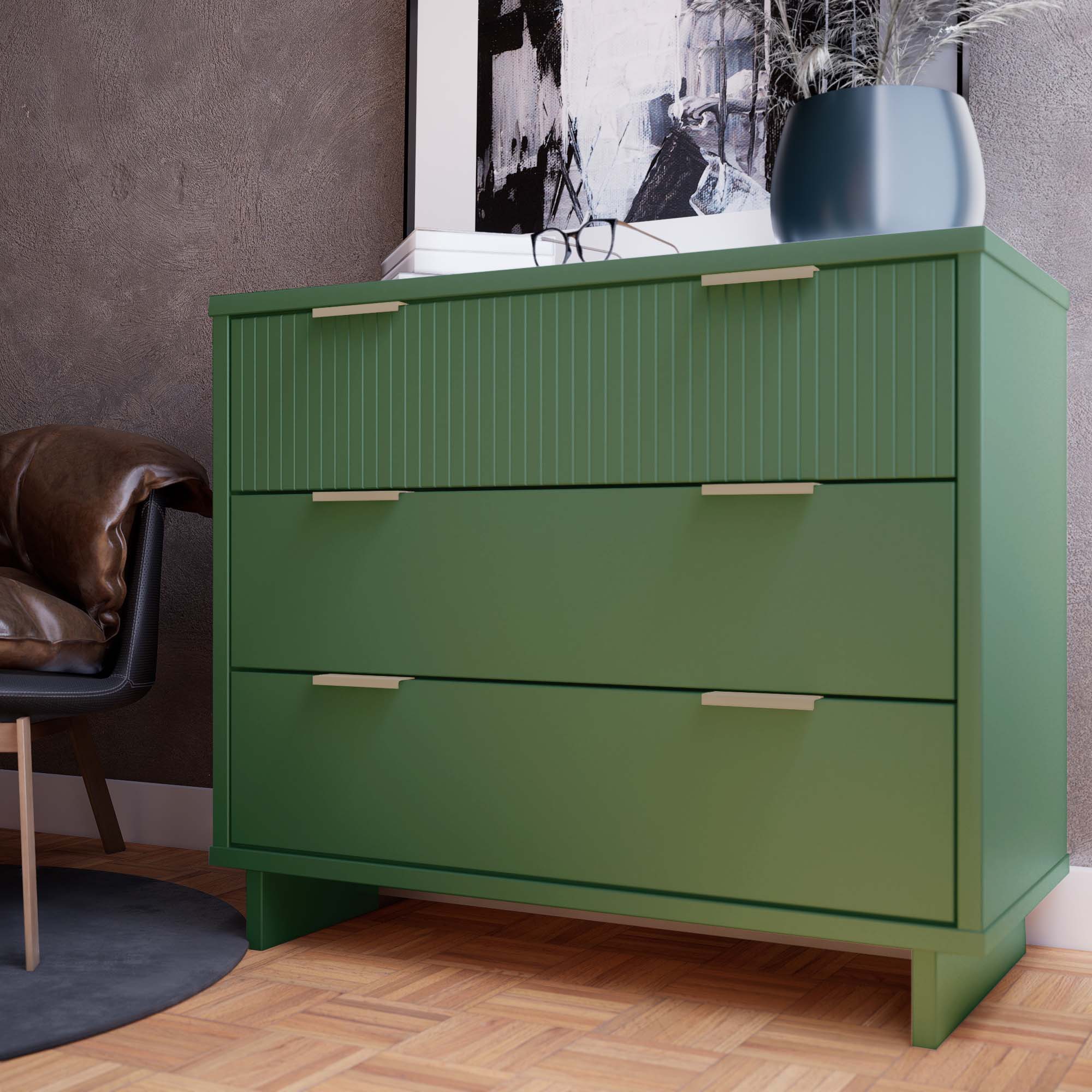 Granville 38.18 Standard Dresser in Sage Green - Image 2