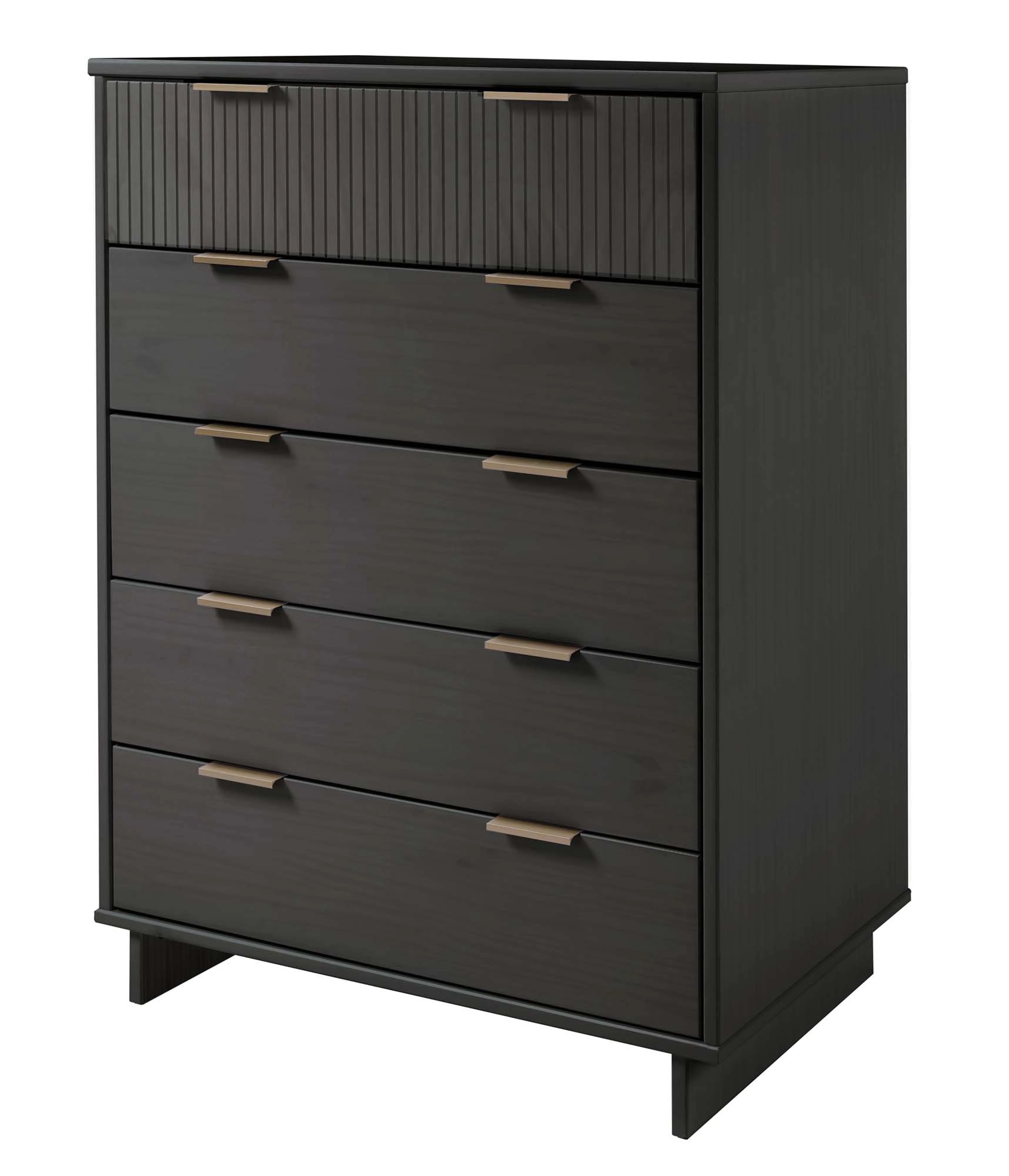 Granville 45.27 Tall Dresser in Dark Grey - Image 7