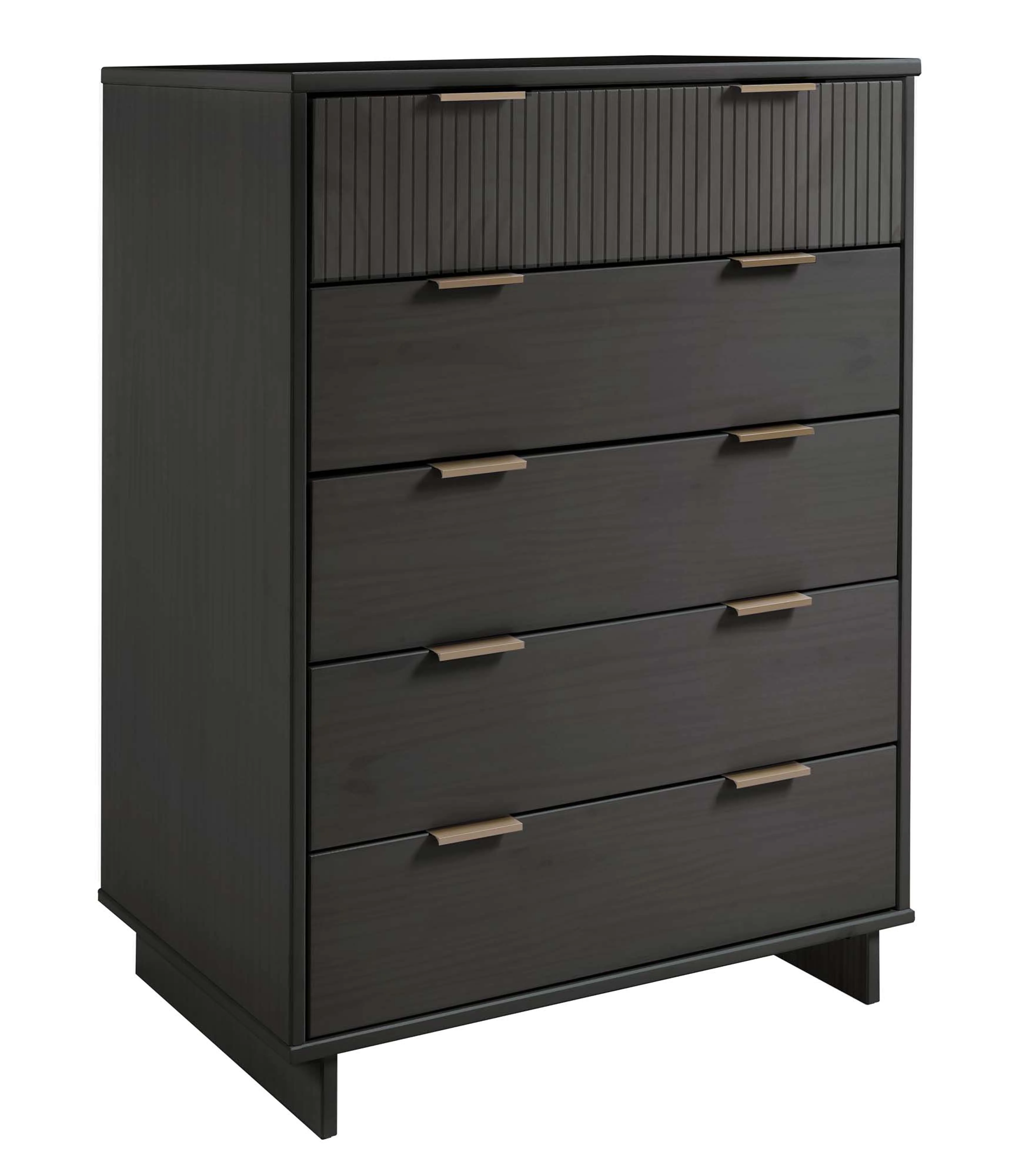 Granville 45.27 Tall Dresser in Dark Grey - Image 8
