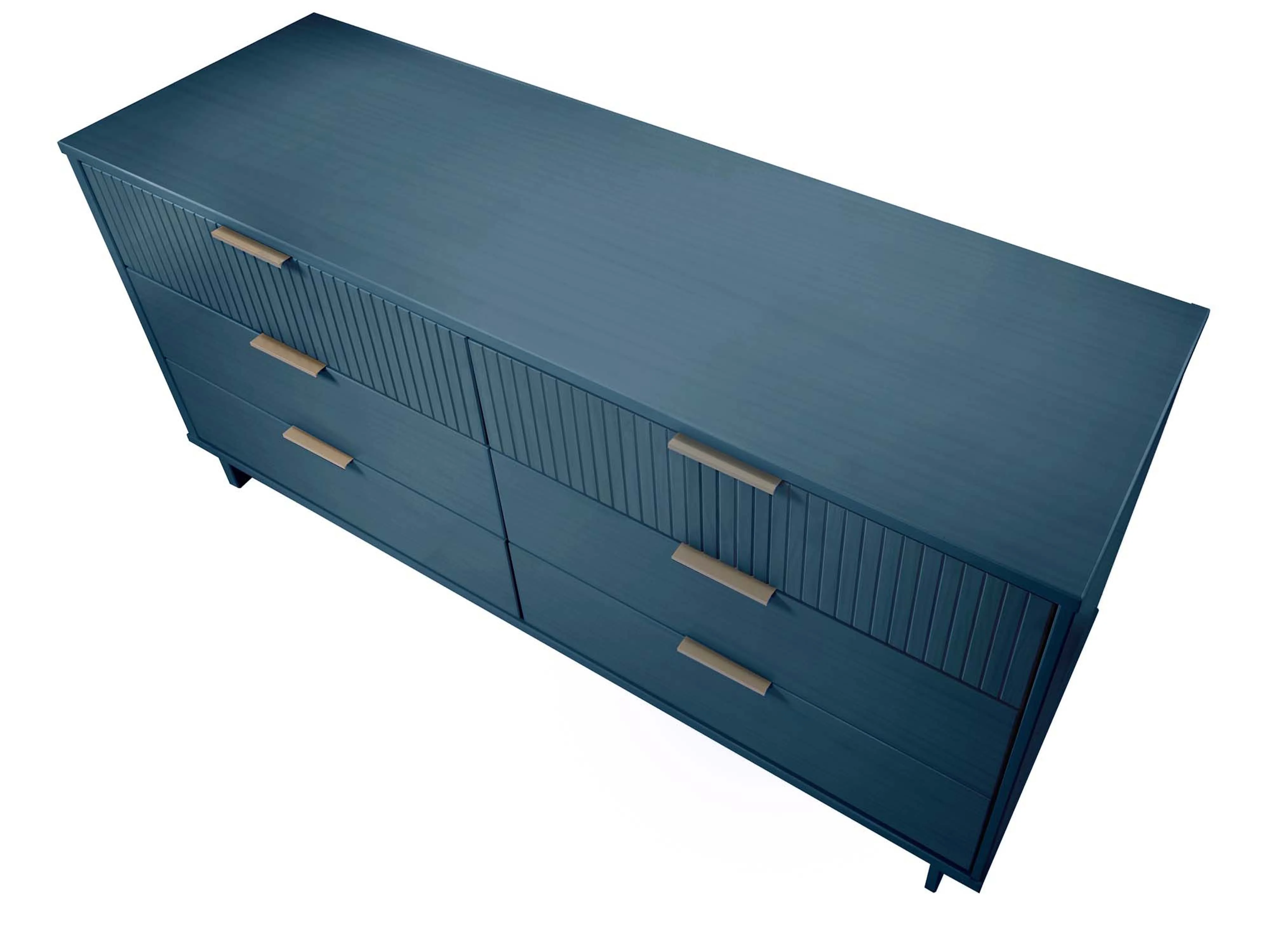 Granville 55.07 Double Wide Dresser in Midnight Blue - Image 10